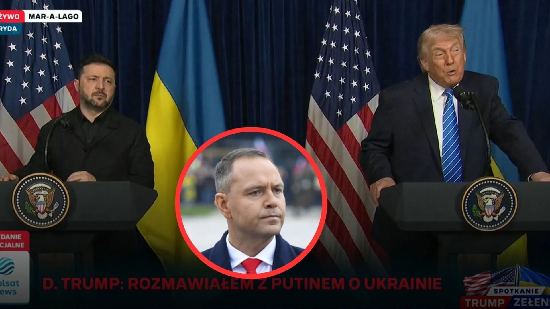 Wołodymyr Zełenski, Donald Trump