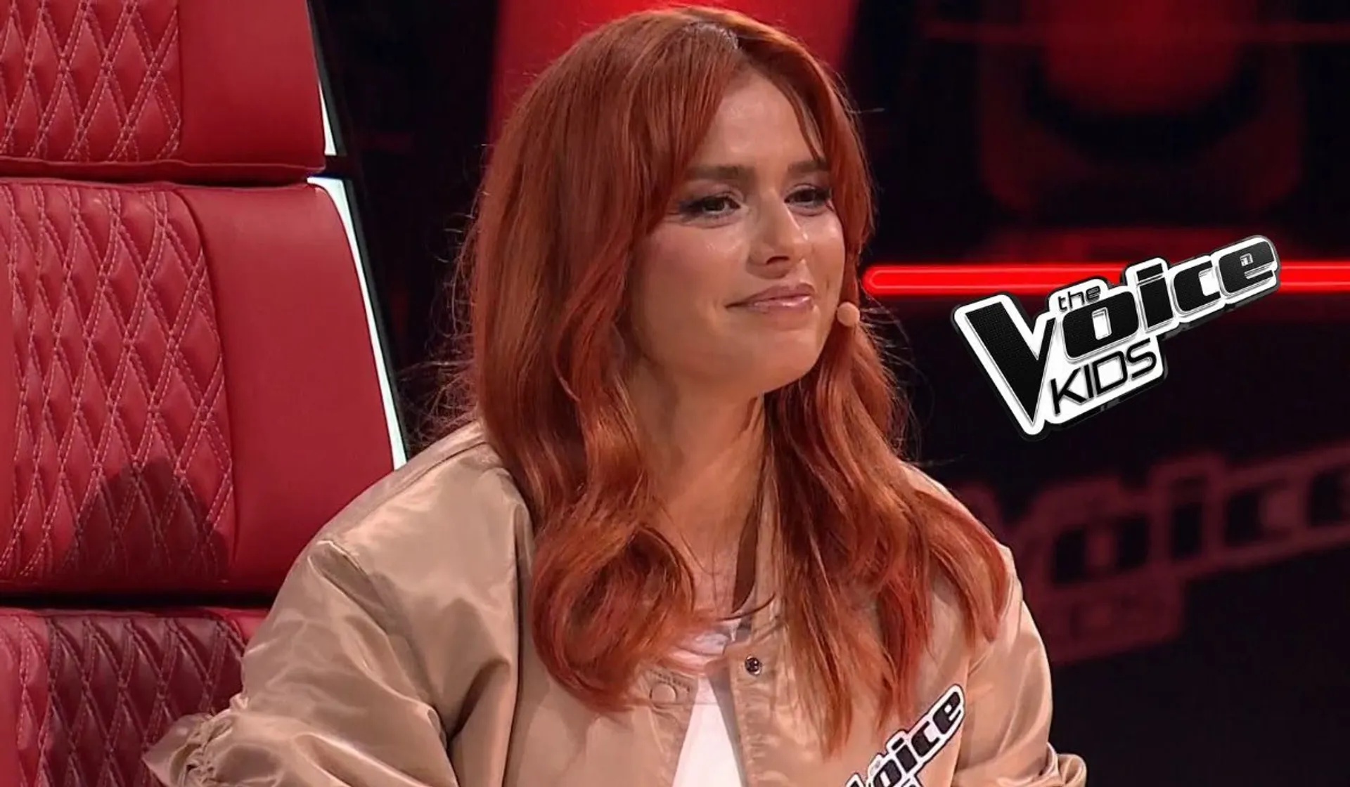 Natasza Urbańska w "The Voice Kids", fot. kadr z programu "The Voice Kids"/TVP2/24.02.2024