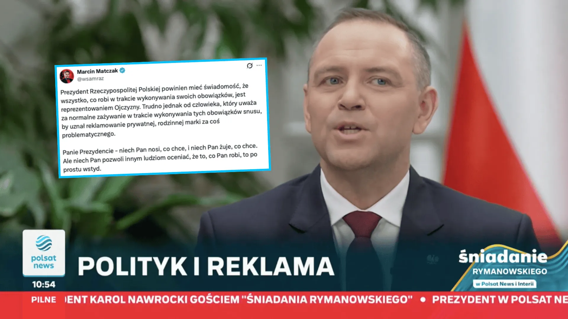 Karol Nawrocki, fot. Marcin Matczak/X, Pan_komentator/X