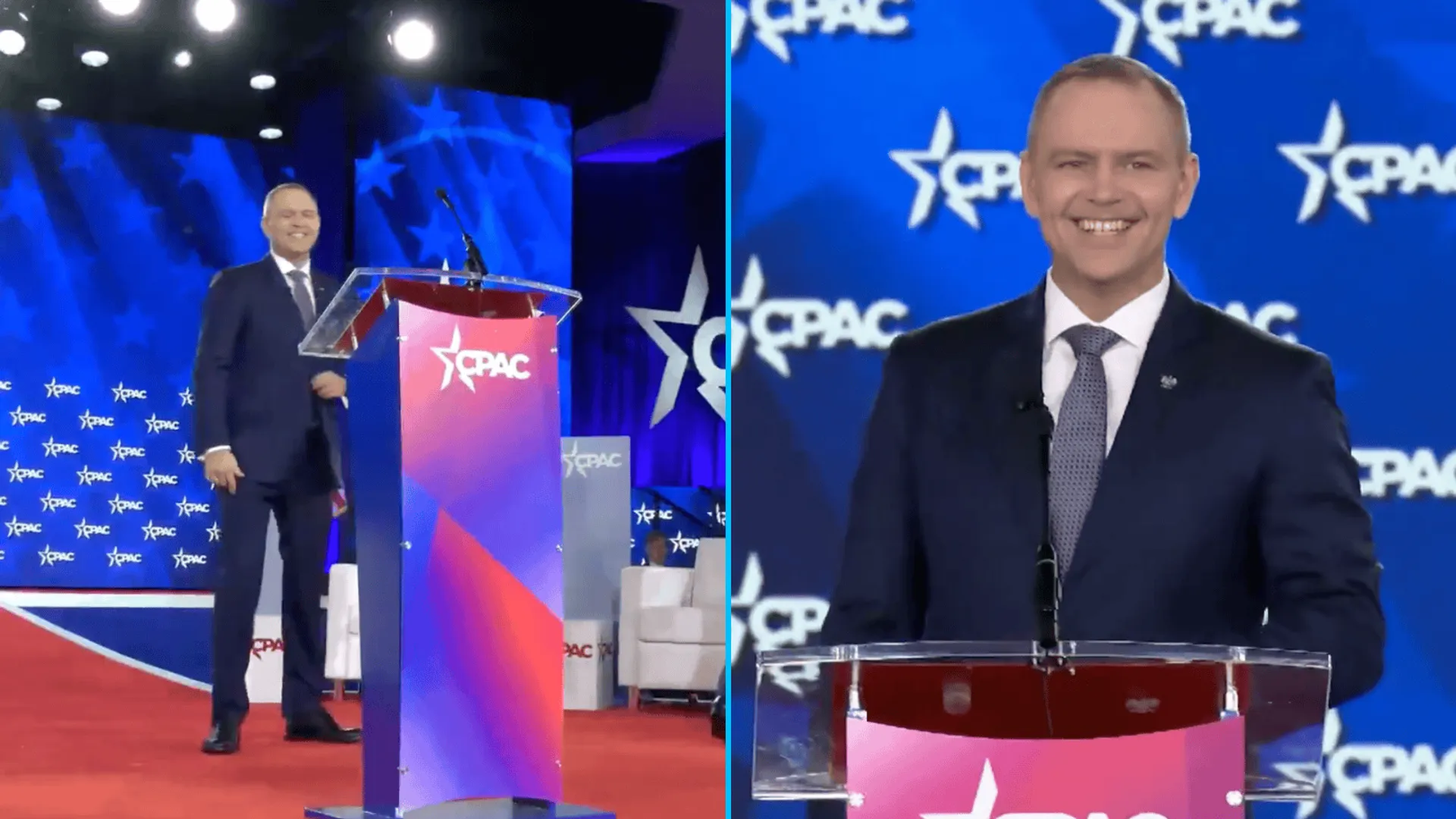 Karol Nawrocki, fot. Max Hübner/X