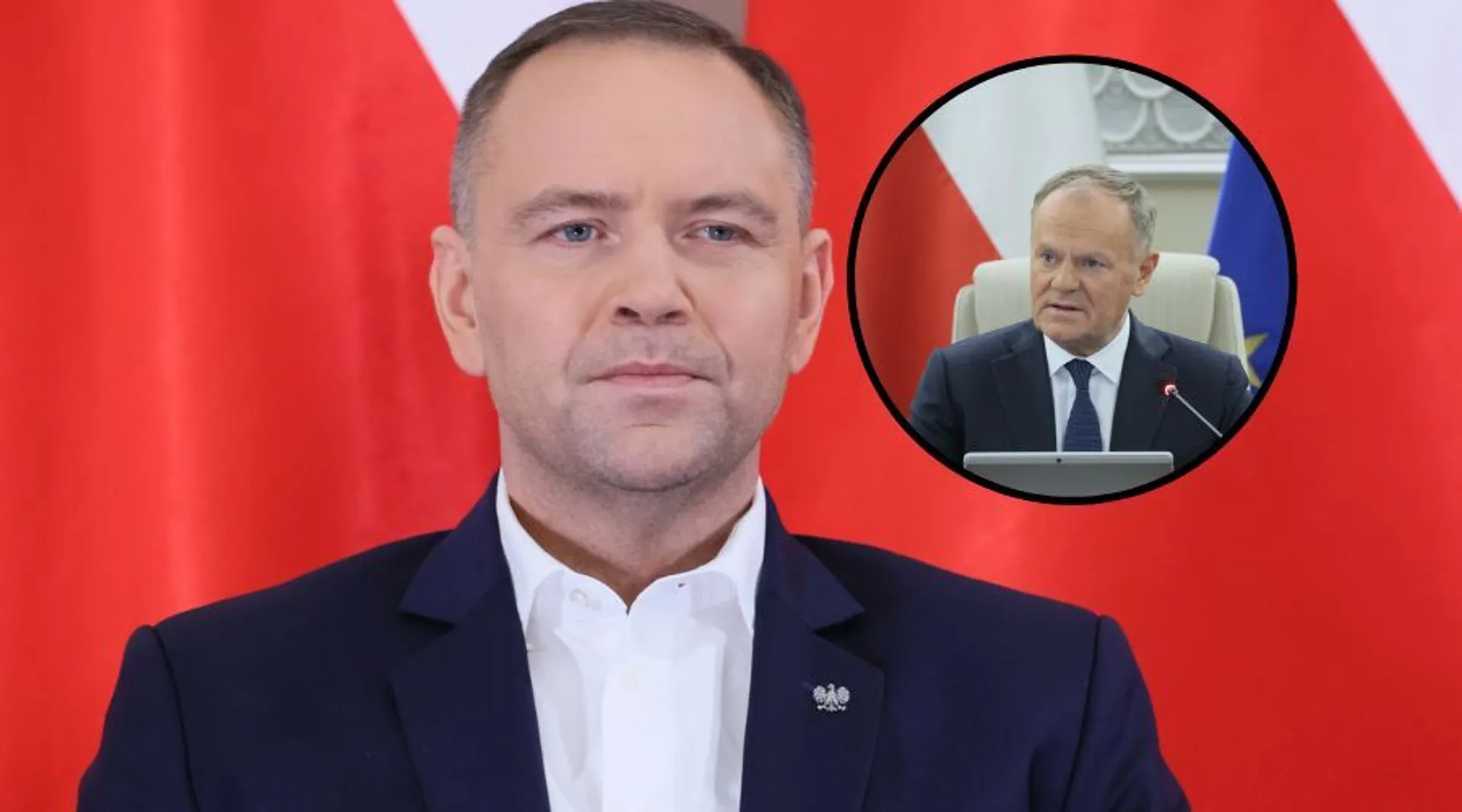 Tusk i Nawrocki