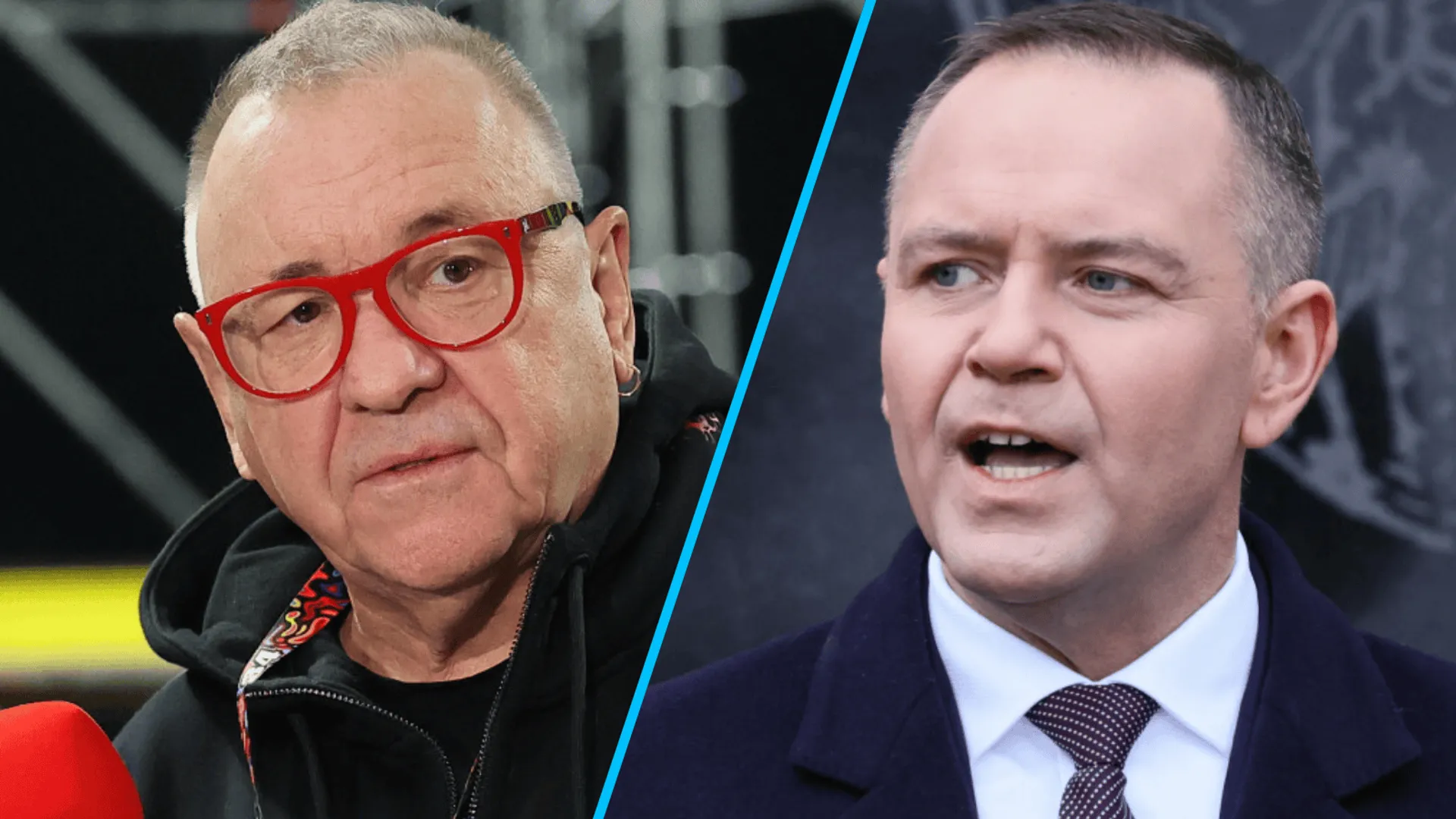 Jurek Owsiak, Karol Nawrocki, fot. Adam Burakowski/East News, Anita Walczewska/East News