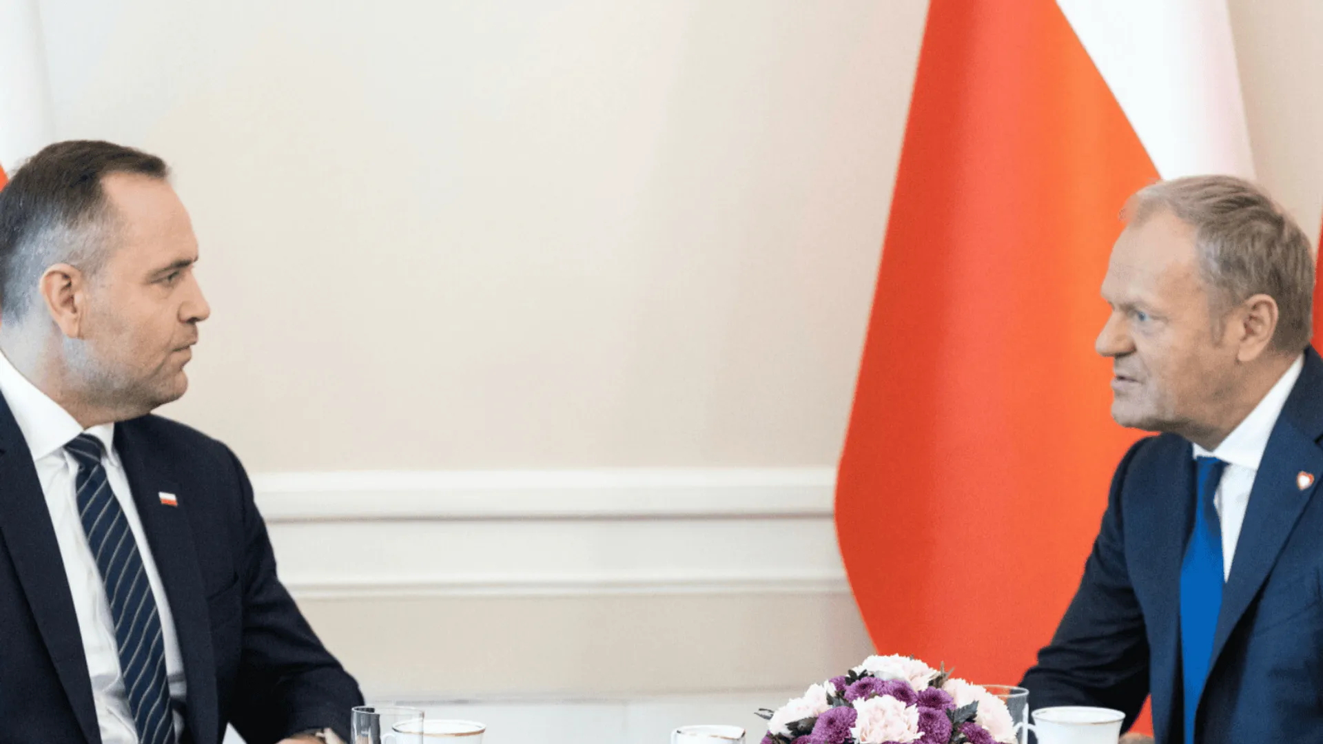 Karol Nawrocki, Donald Tusk, fot. East News