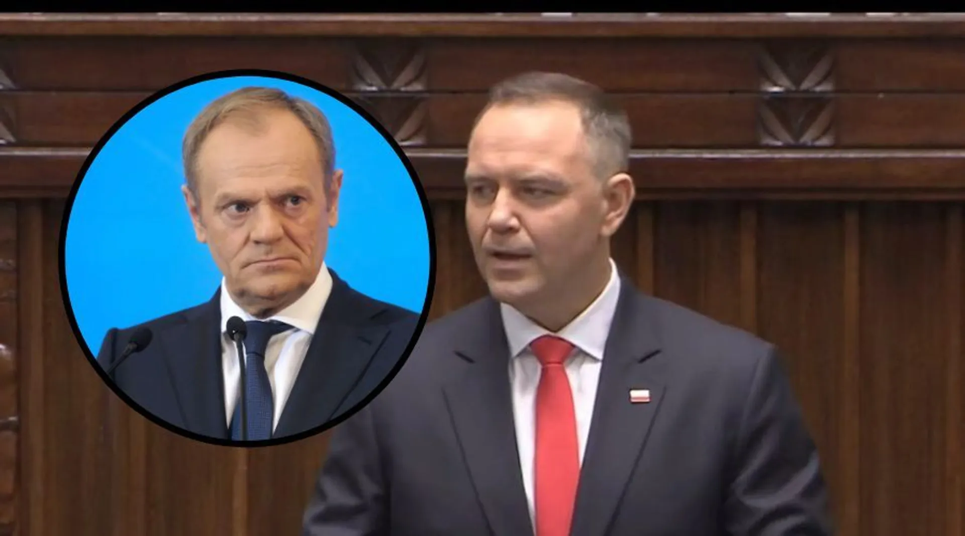 Karol Nawrocki i Donald Tusk