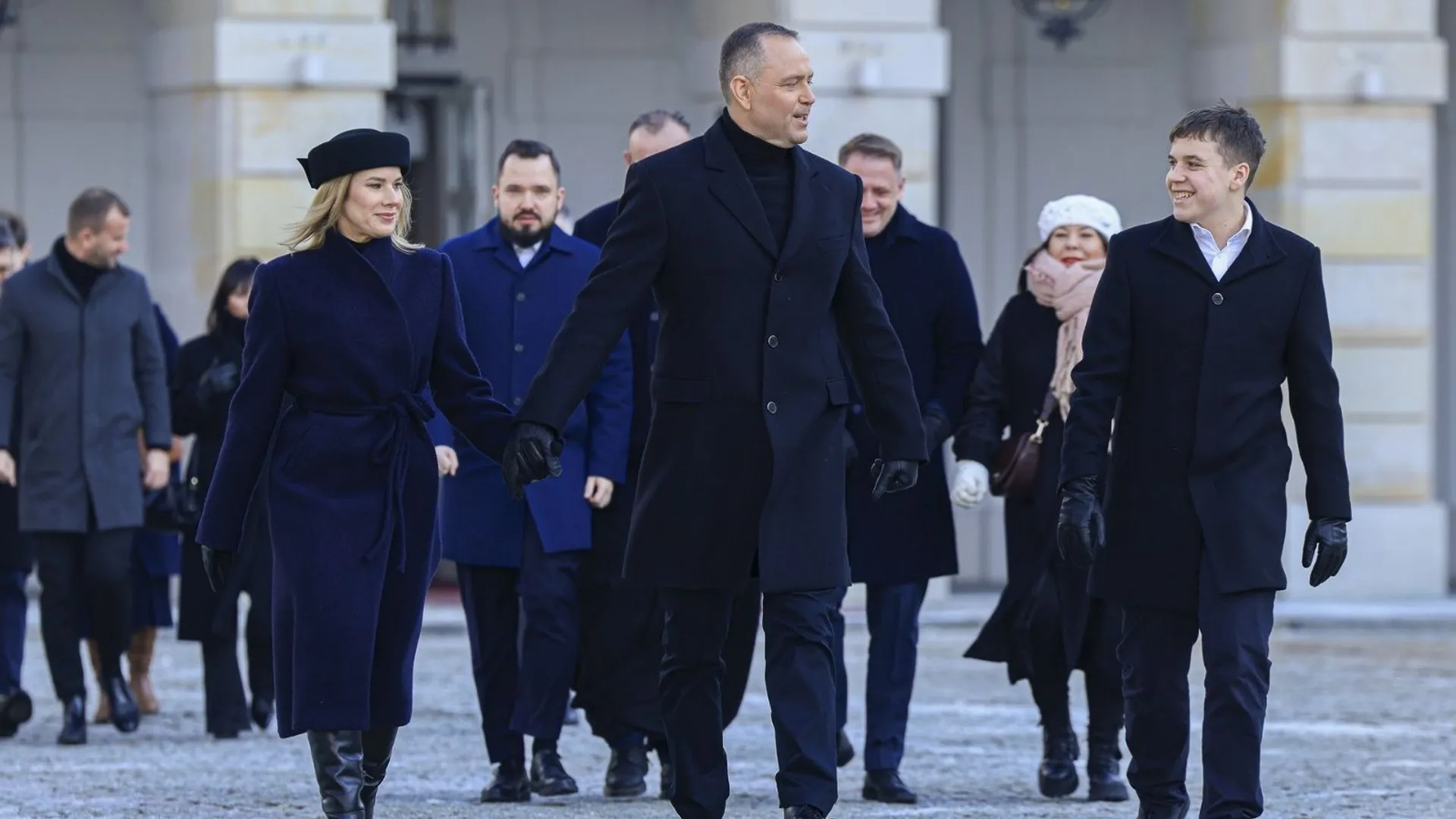 Karol Nawrocki z rodziną