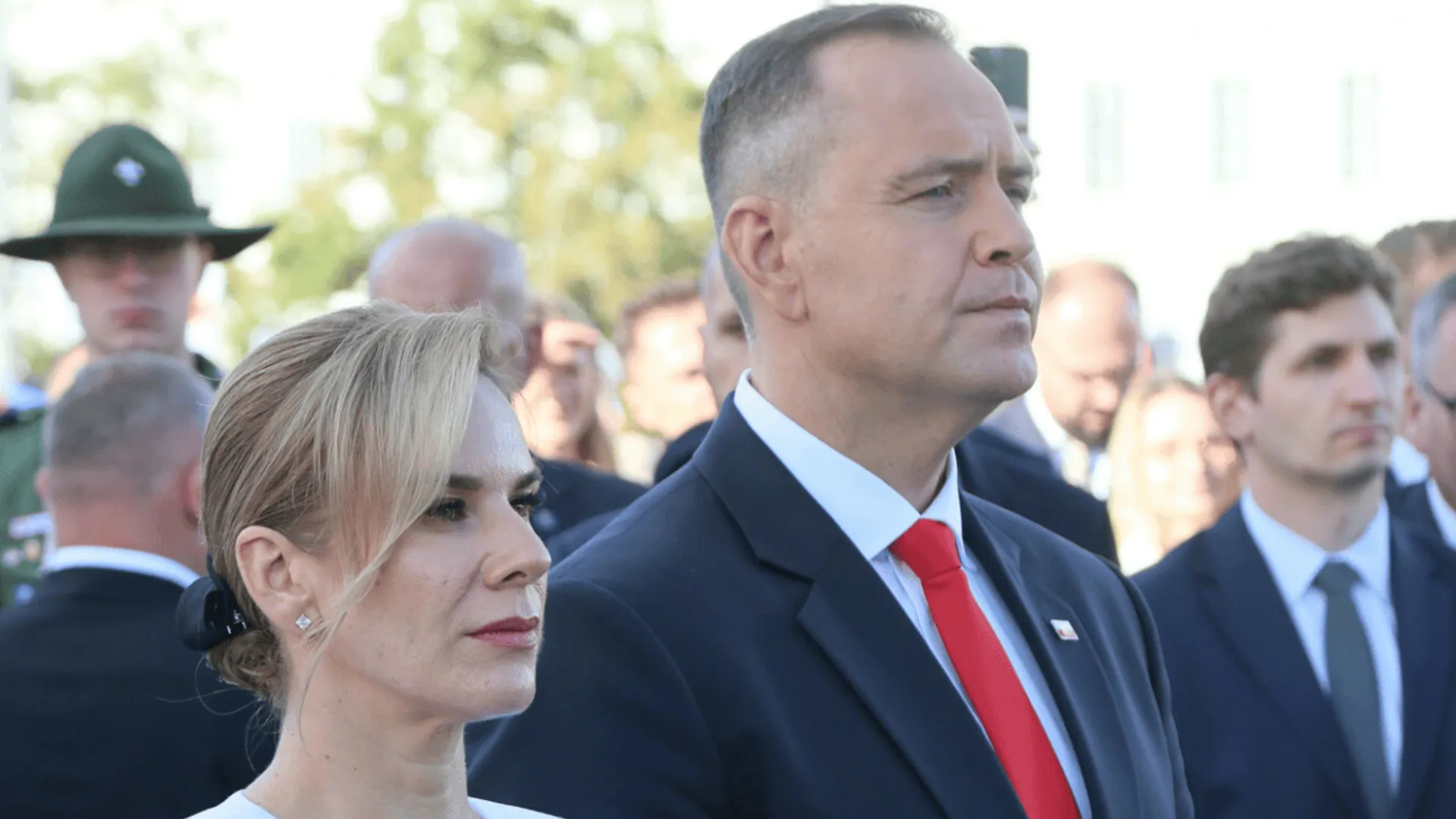 Nawrocki z żoną