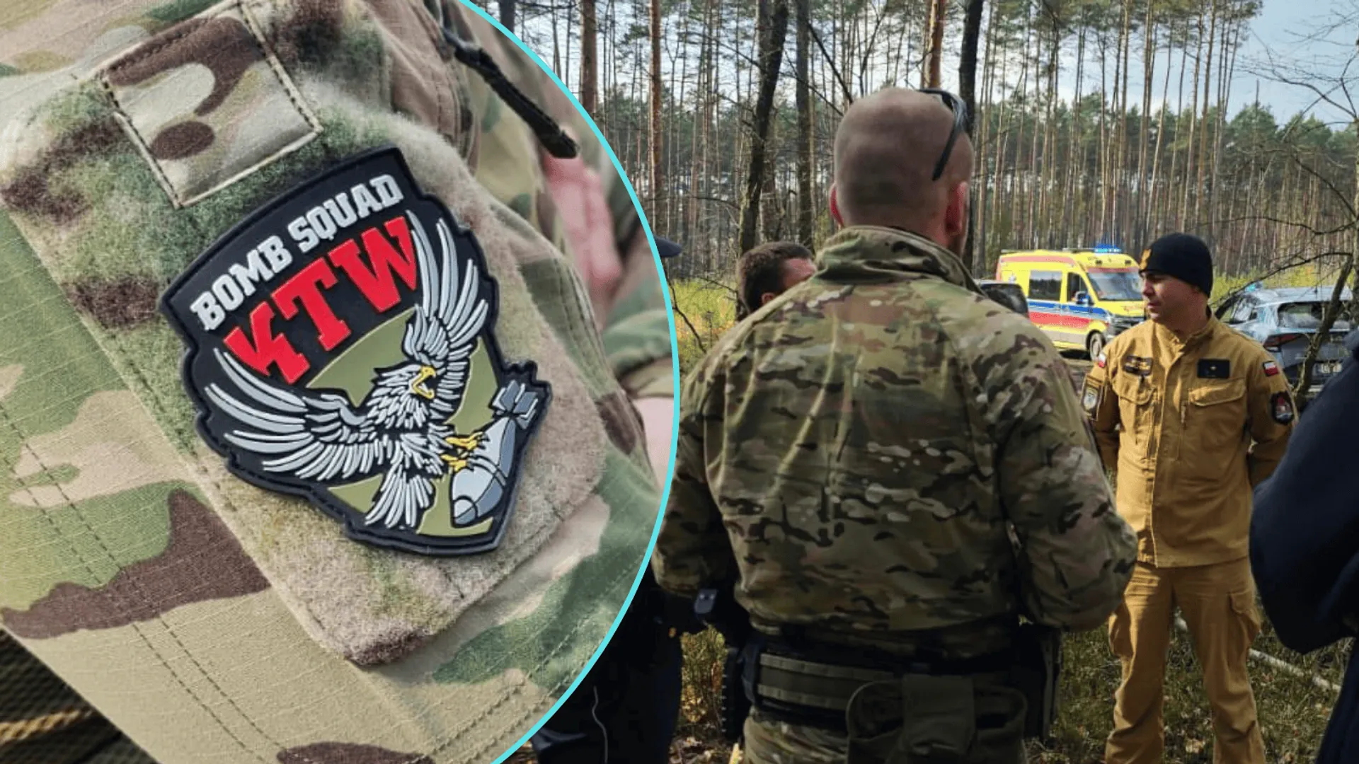 Tajemniczy obiekt w opolskim lesie. Na miejsce ściągnięto speców od bomb