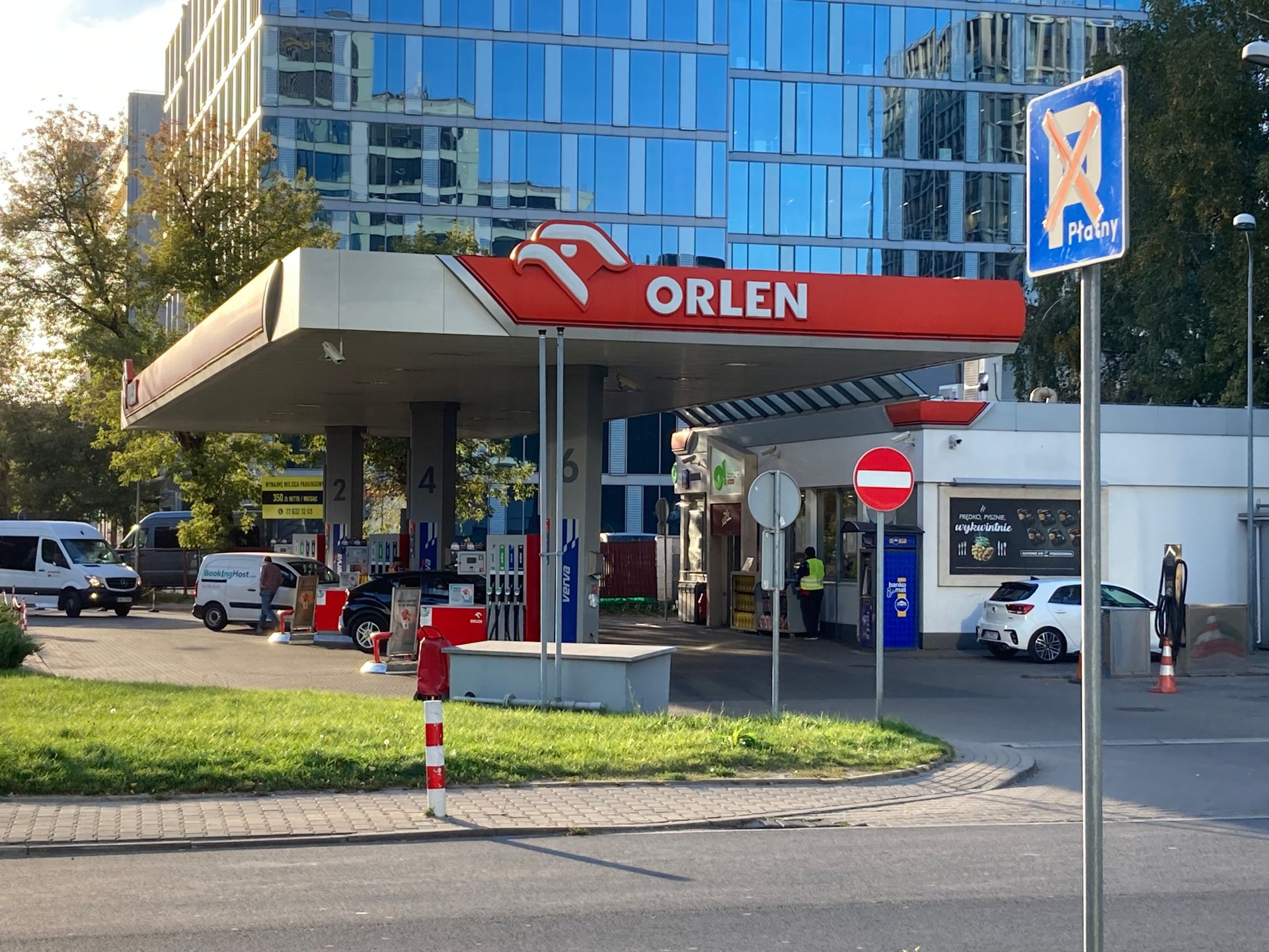 Stacja benzynowa Orlenu
