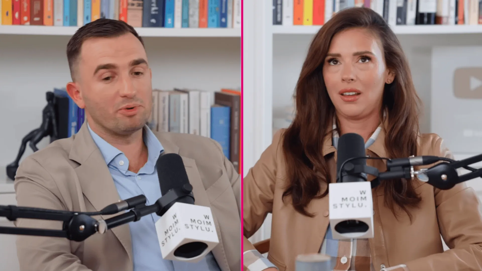 Oskar Wojciechowski i Klaudia Halejcio. 