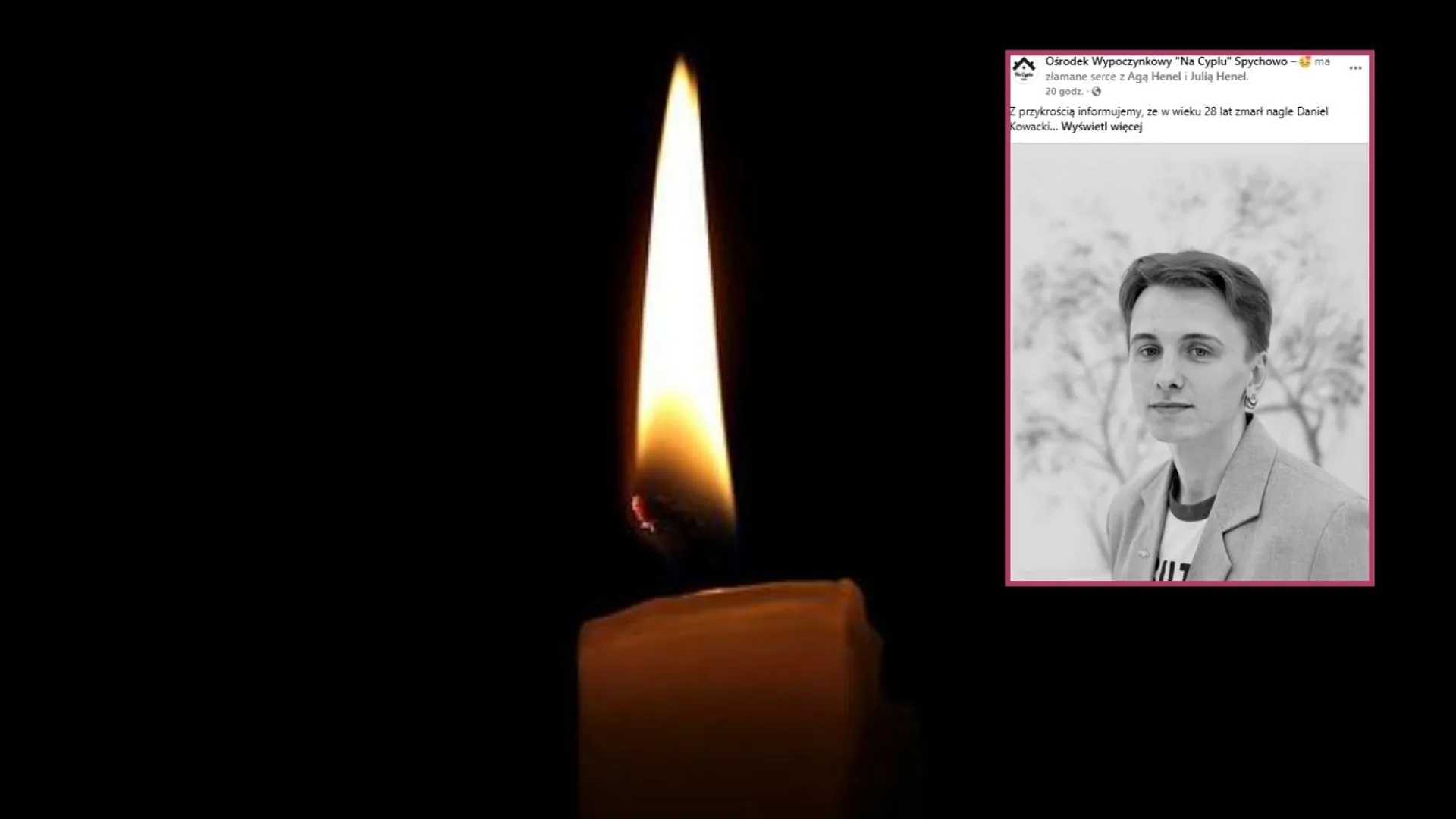 Nie żyje Daniel Kowacki