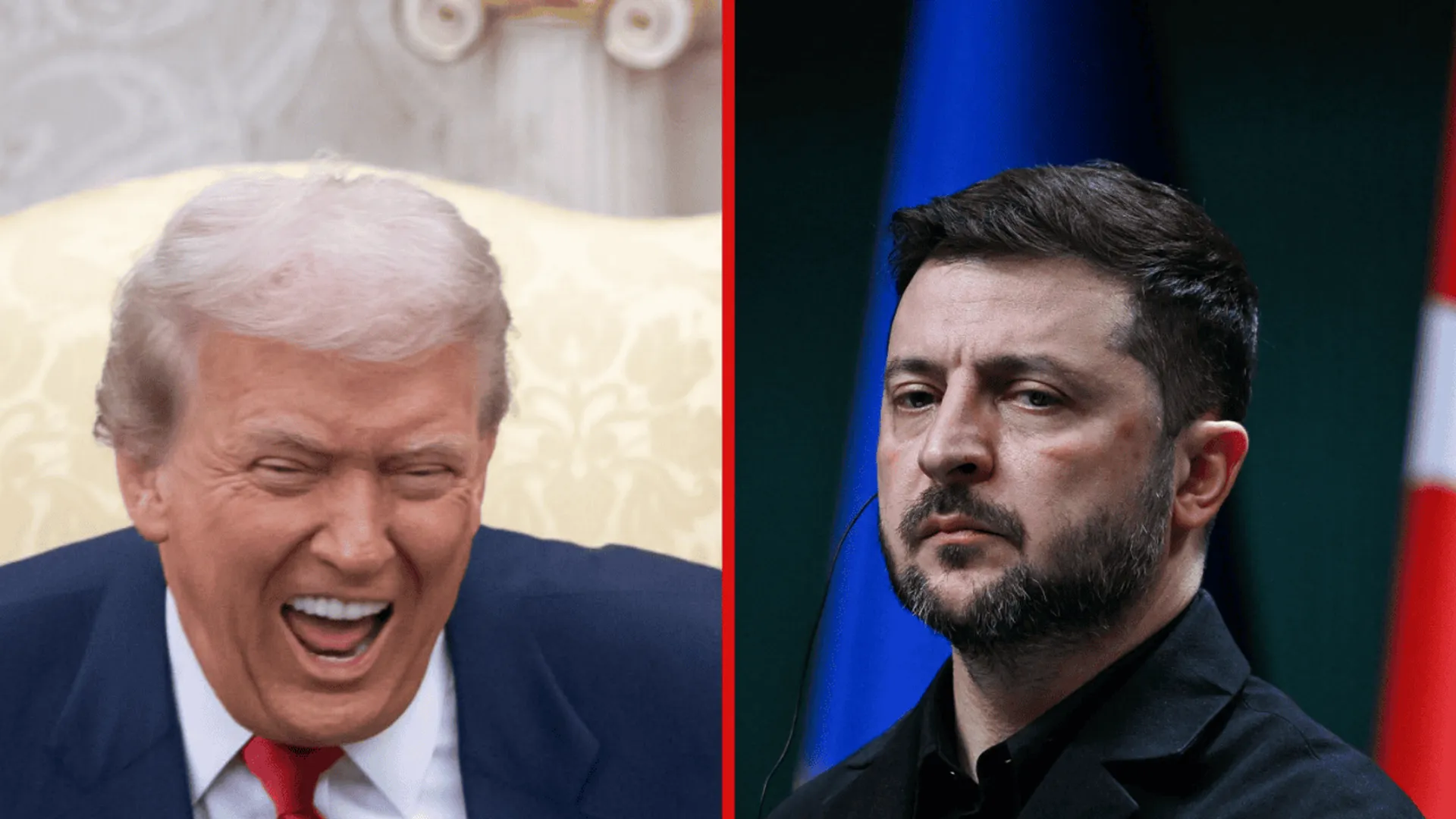 Wołodymyr Załeński, Donald Trump