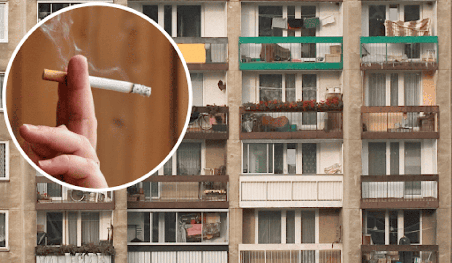 Palenie na balkonie jest nielegalne! Zobacz, jak reagować na sąsiadów palaczy.