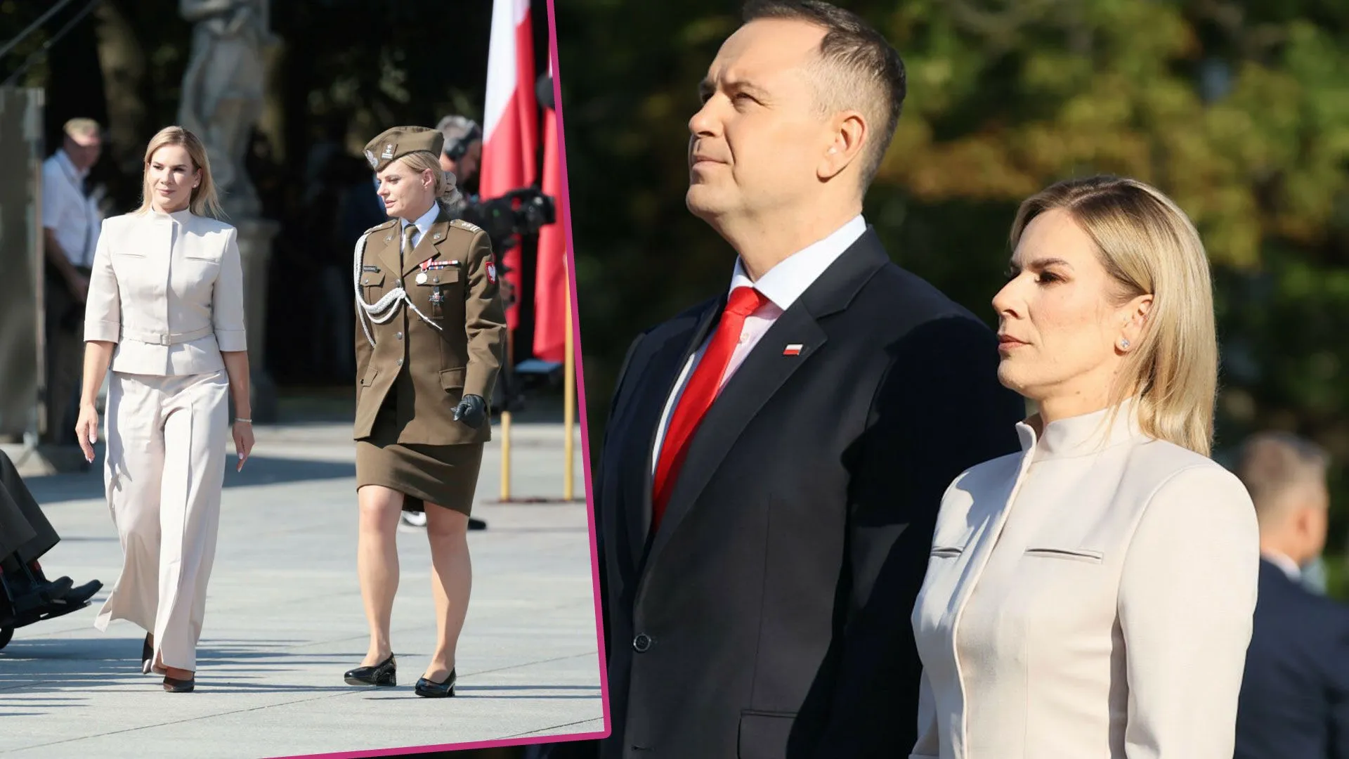 Para Prezydencka na obchodach Święta Wojska Polskiego