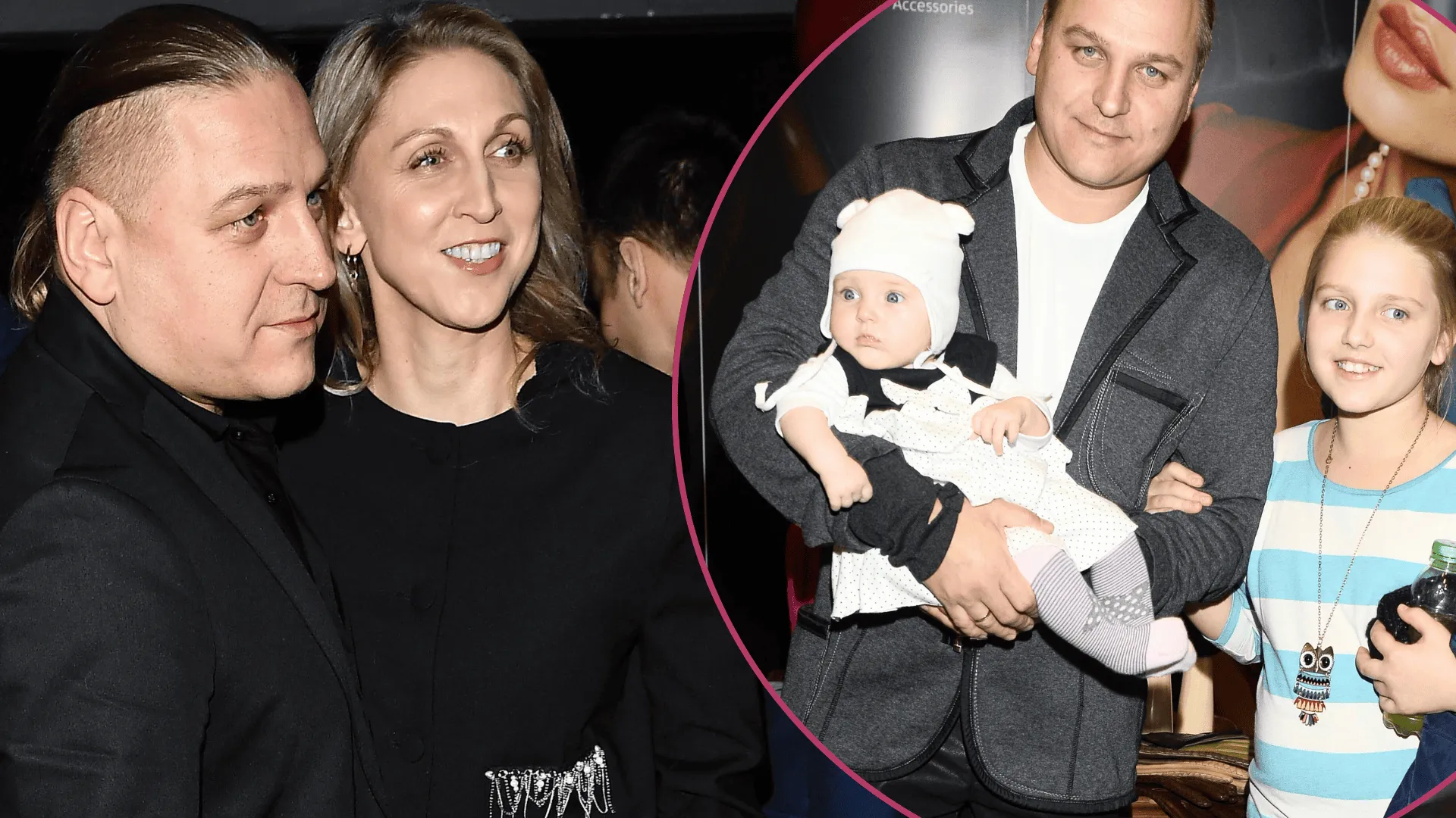 Paweł Golec z rodziną