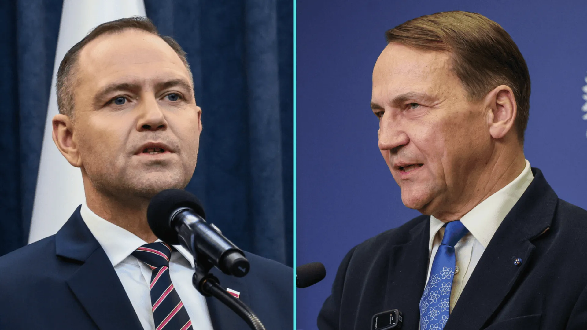 Exposé szefa MSZ: Sikorski i Nawrocki w ostrym sporze o wizję bezpieczeństwa