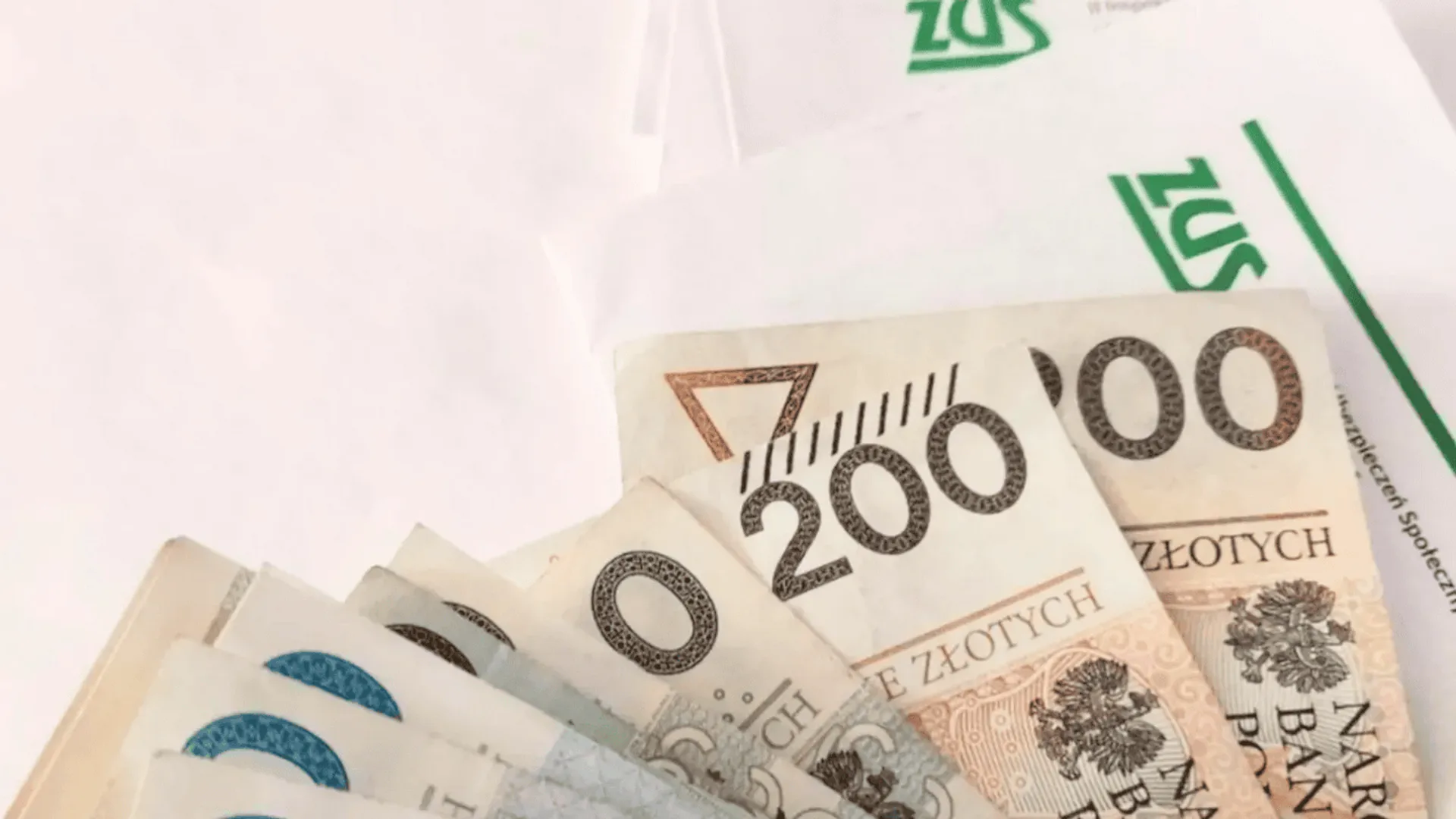 Pieniądze z ZUS