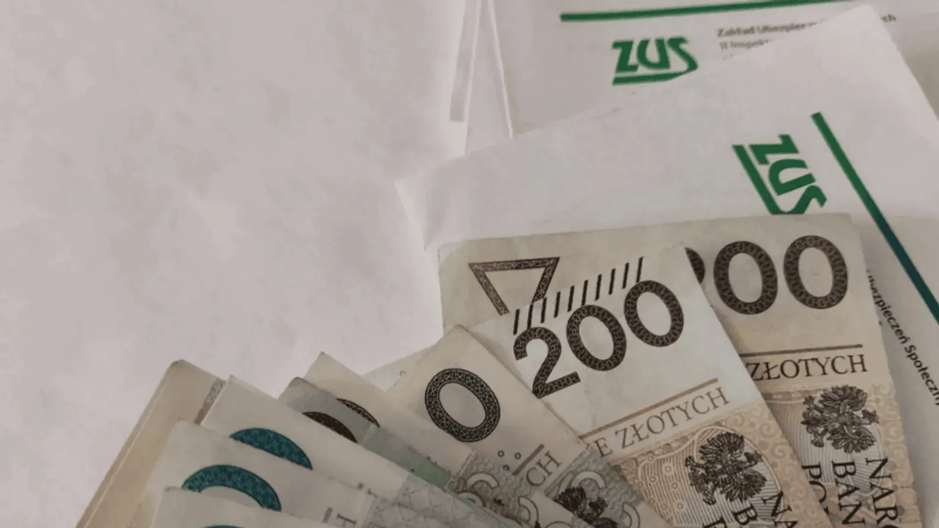 Pieniądze z ZUS