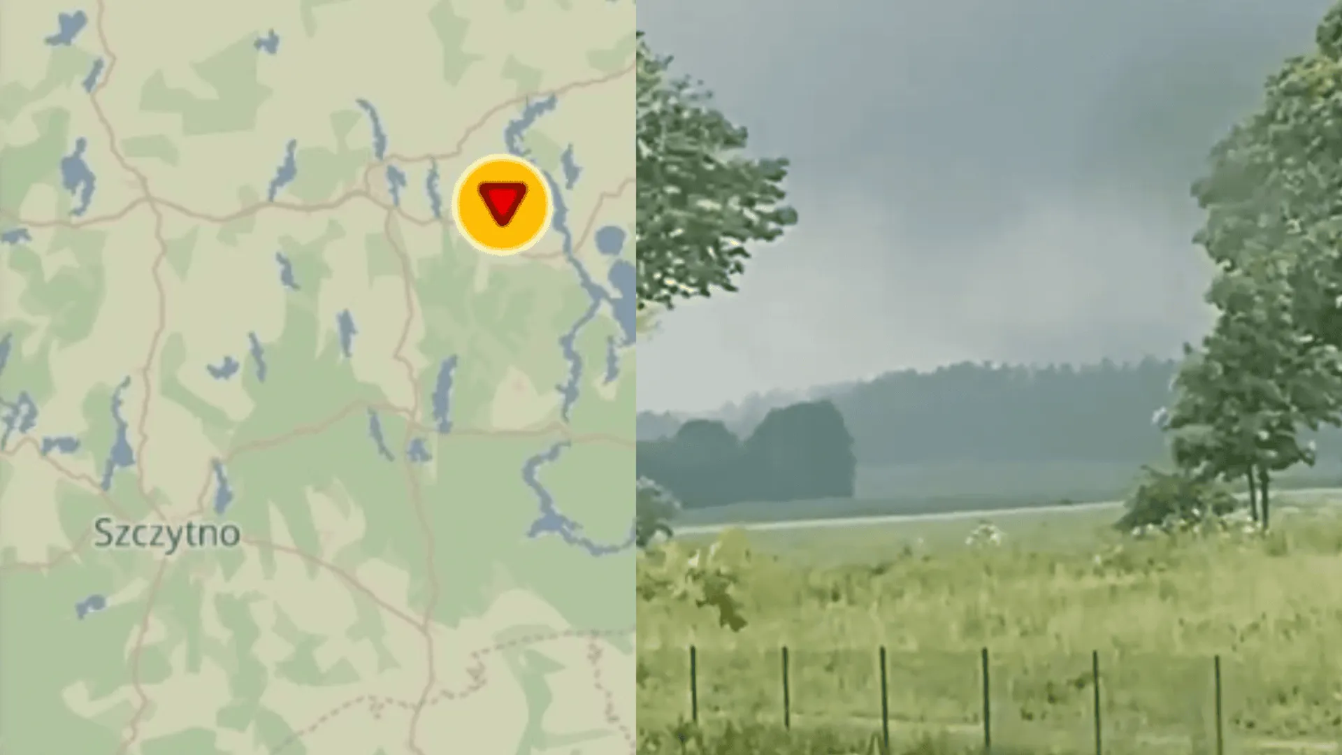 Polska, tornado, pogoda w Polsce