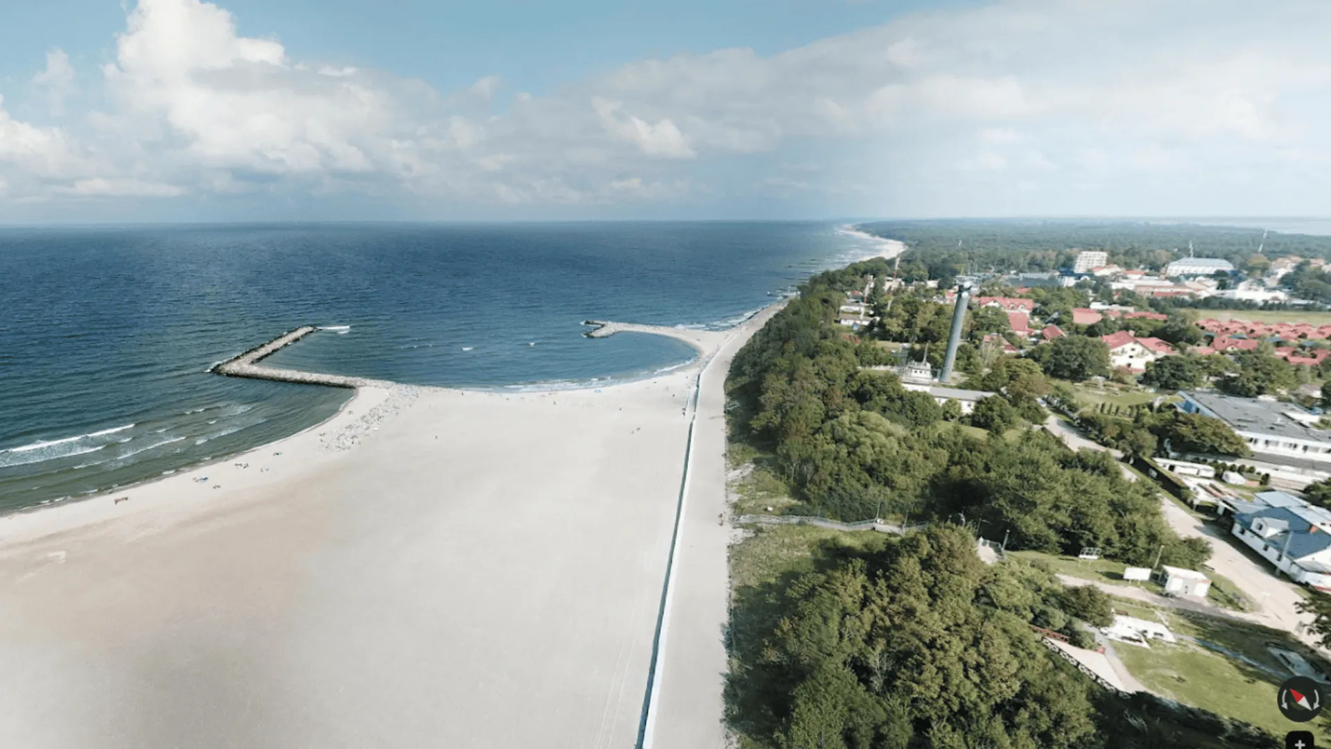 Plaża w Jarosławcu