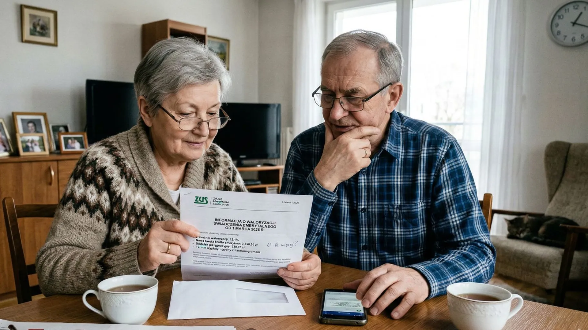 Podwyżka świadczeń ZUS fot. Gemini
