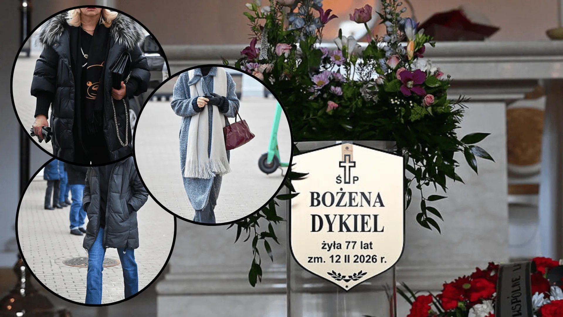 Pogrzeb Bożeny Dykiel