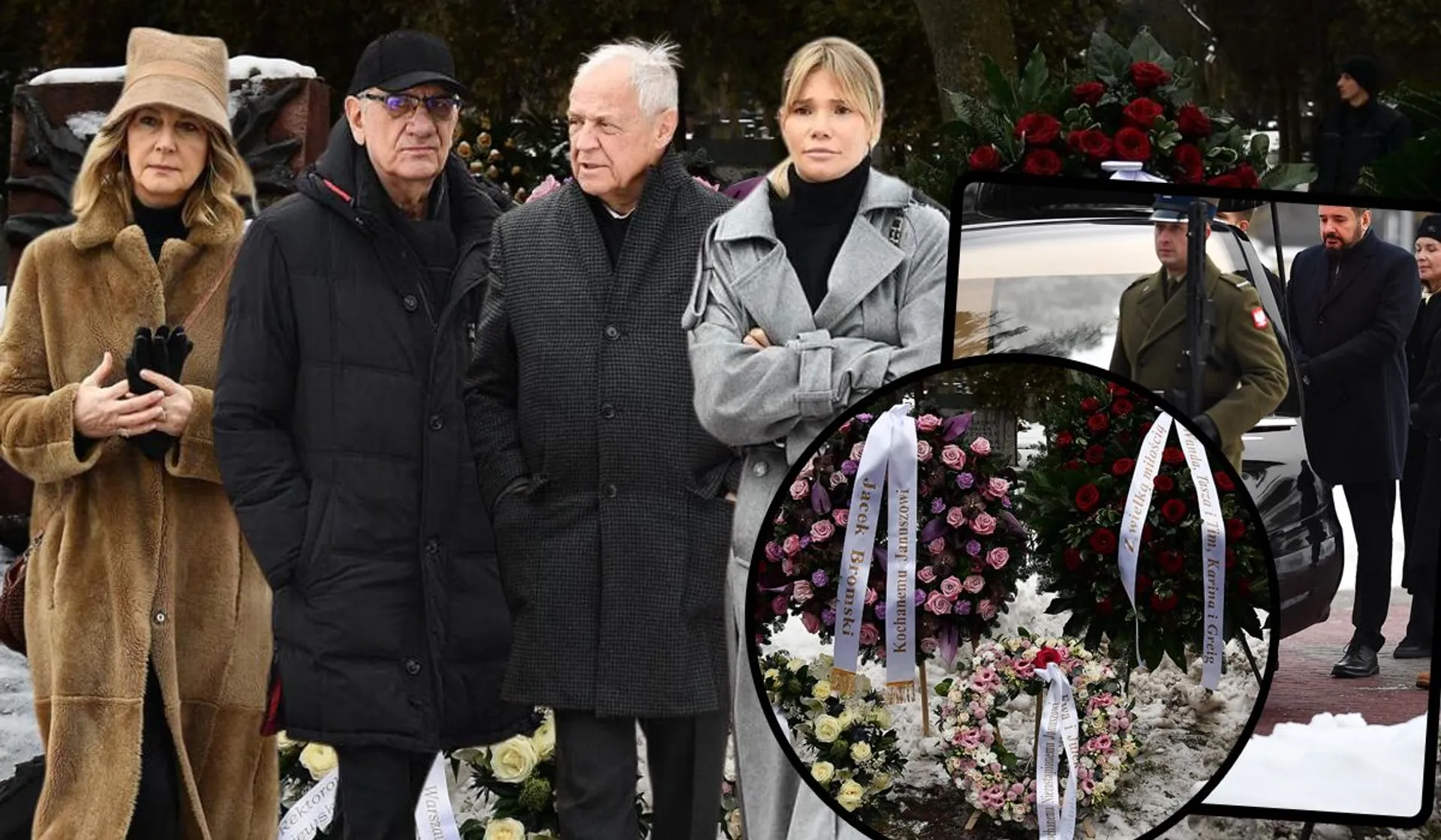 Gwiazdy żegnają legendę kina. Na pogrzebie pojawiły się pogrążone w żałobie tłumy