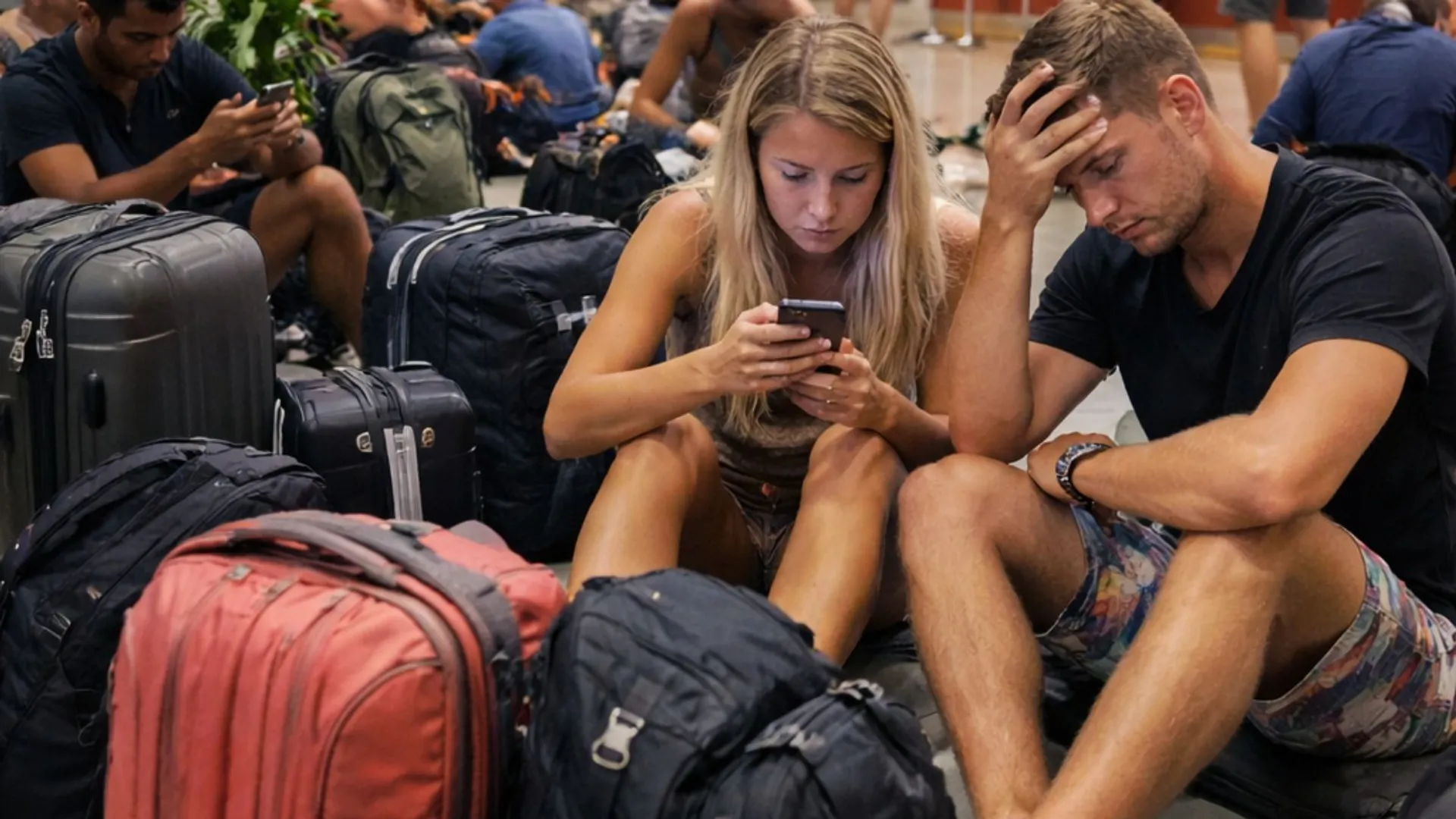 Polacy utknęli na lotniskach fot. Gemini