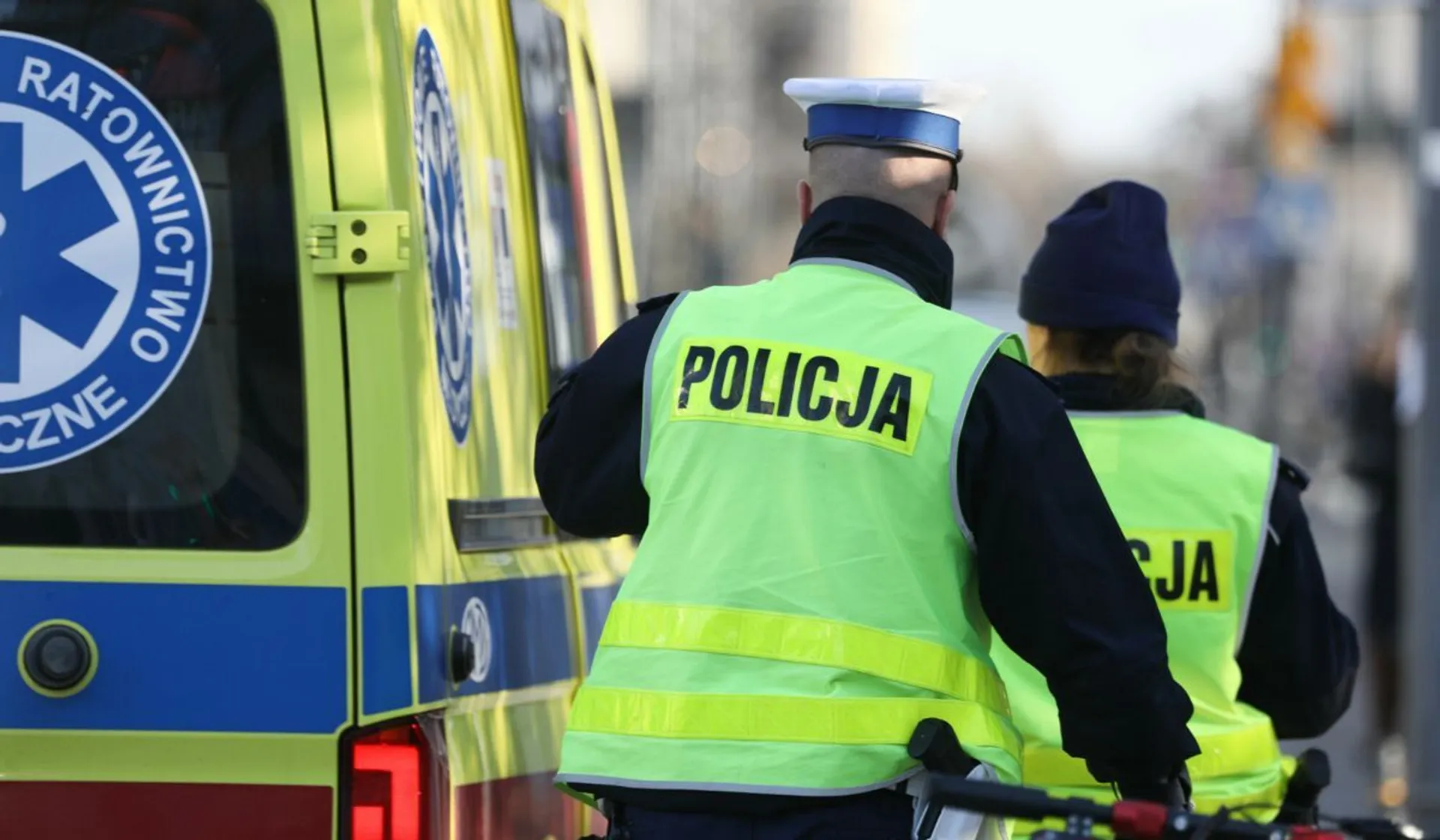 Policja i pogotowie