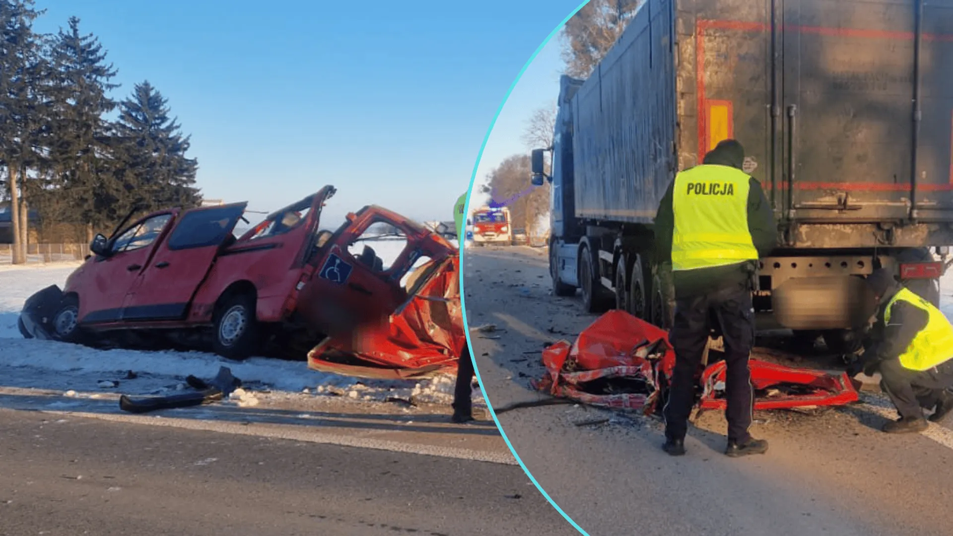 Tragedia o poranku. Nie żyją 3 osoby, w akcji wszystkie służby