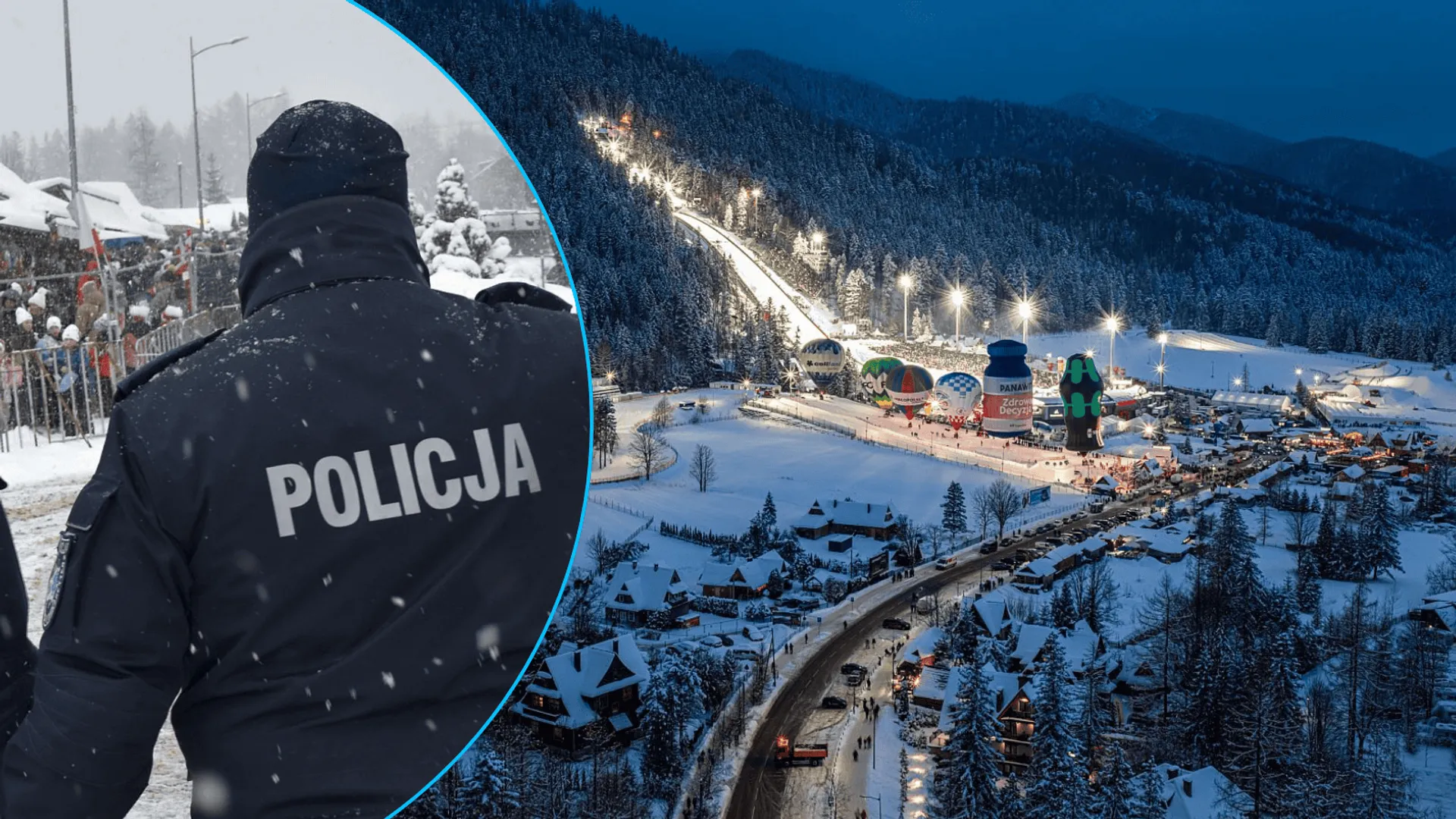 Policyjne podsumowanie skoków w Zakopanem: Tysiące kibiców i nocne interwencje pod Wielką Krokwią