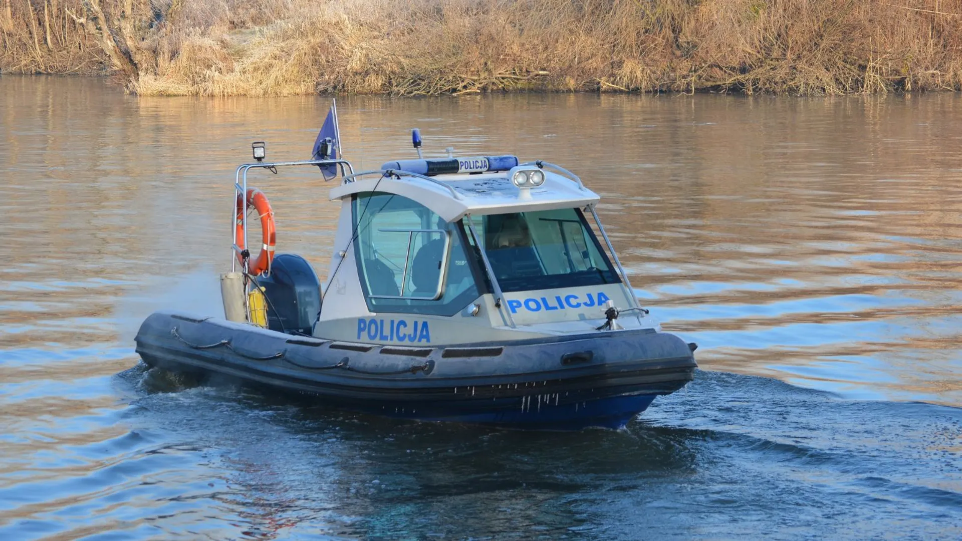 Policja jezioro