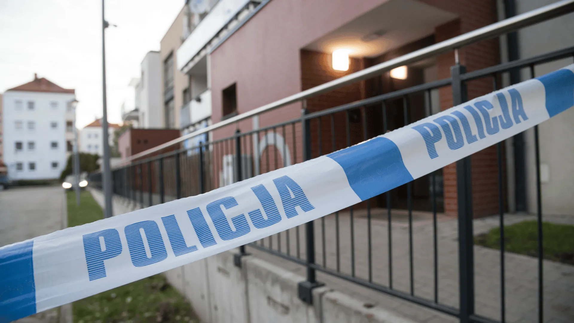 Policja na miejscu zdarzenia/ zdjęcie poglądowe