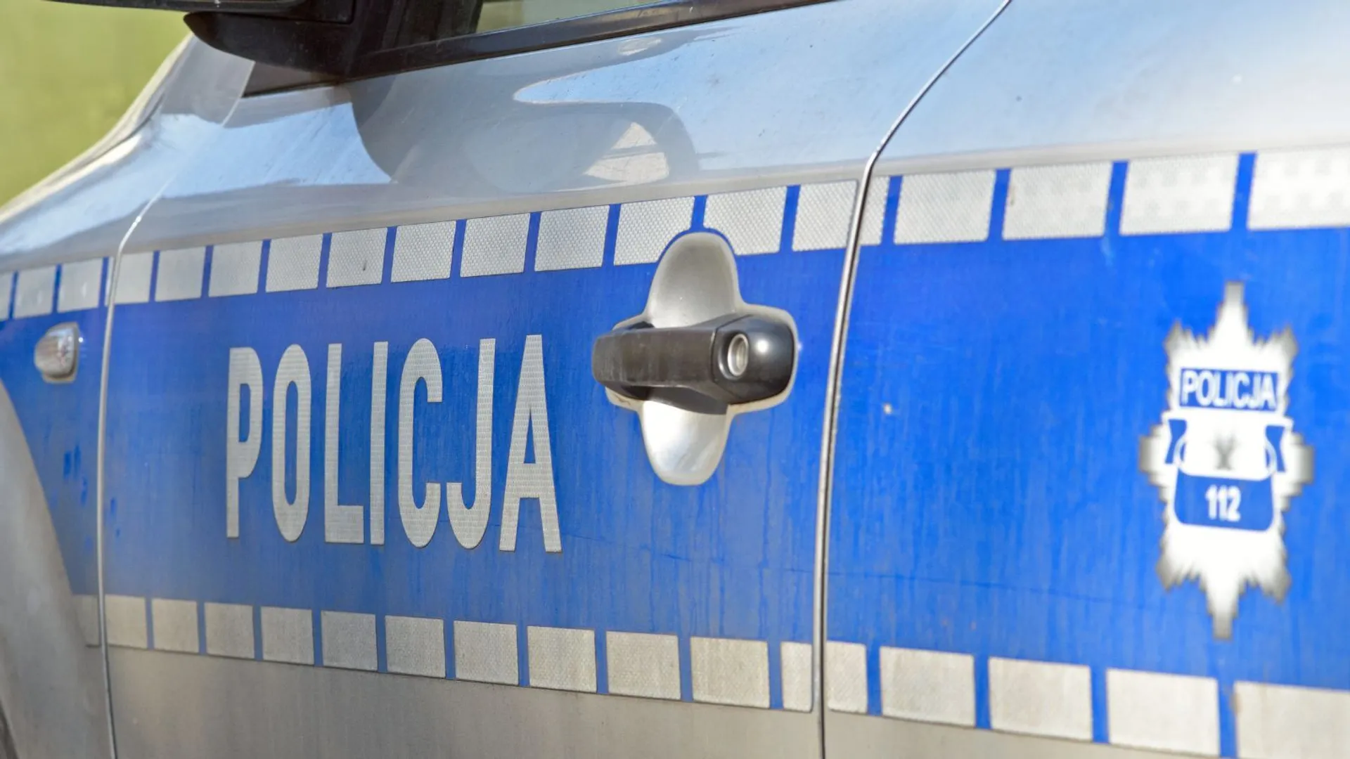 Policja radiowóz wypadek