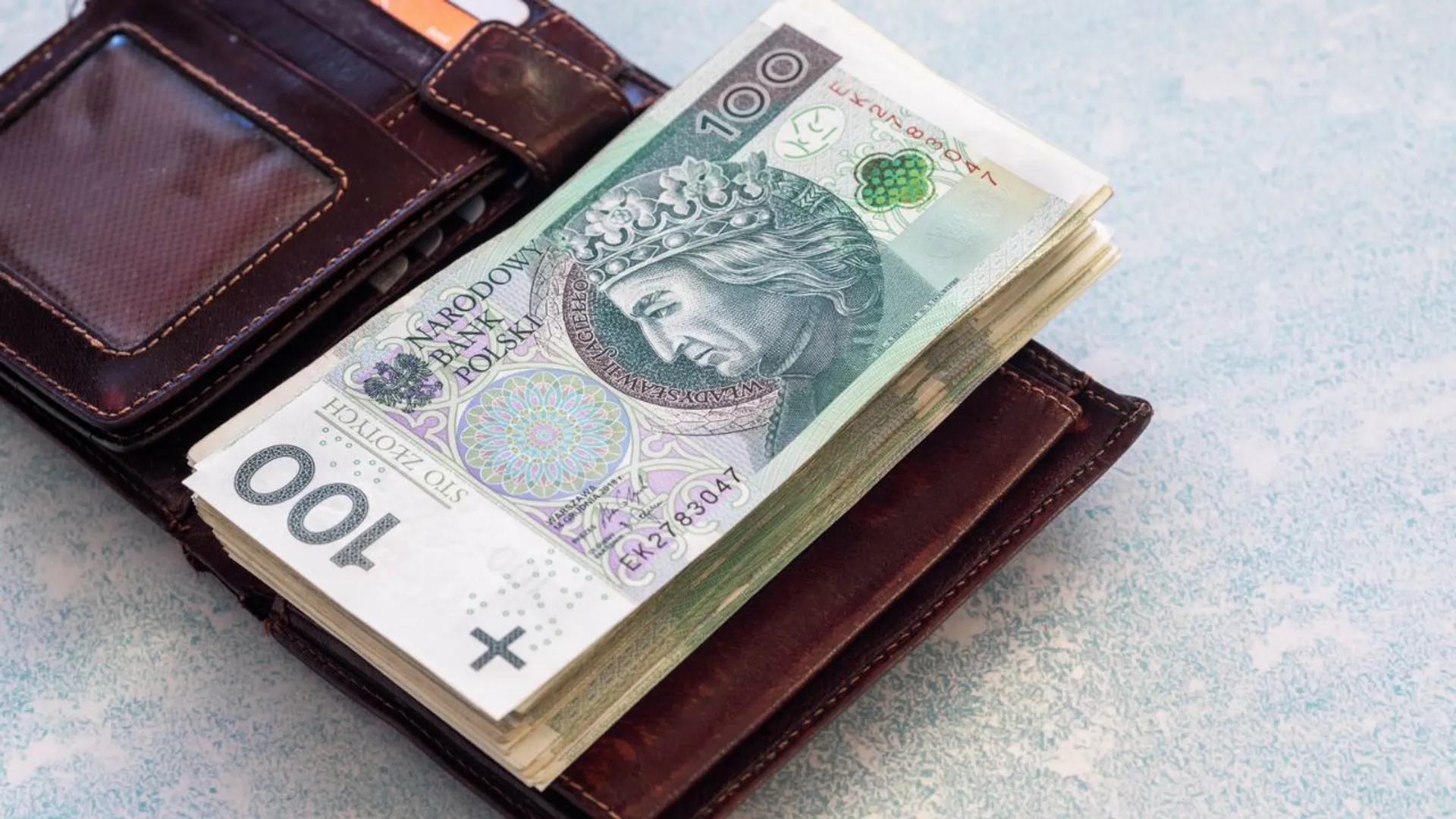 Portfel banknoty