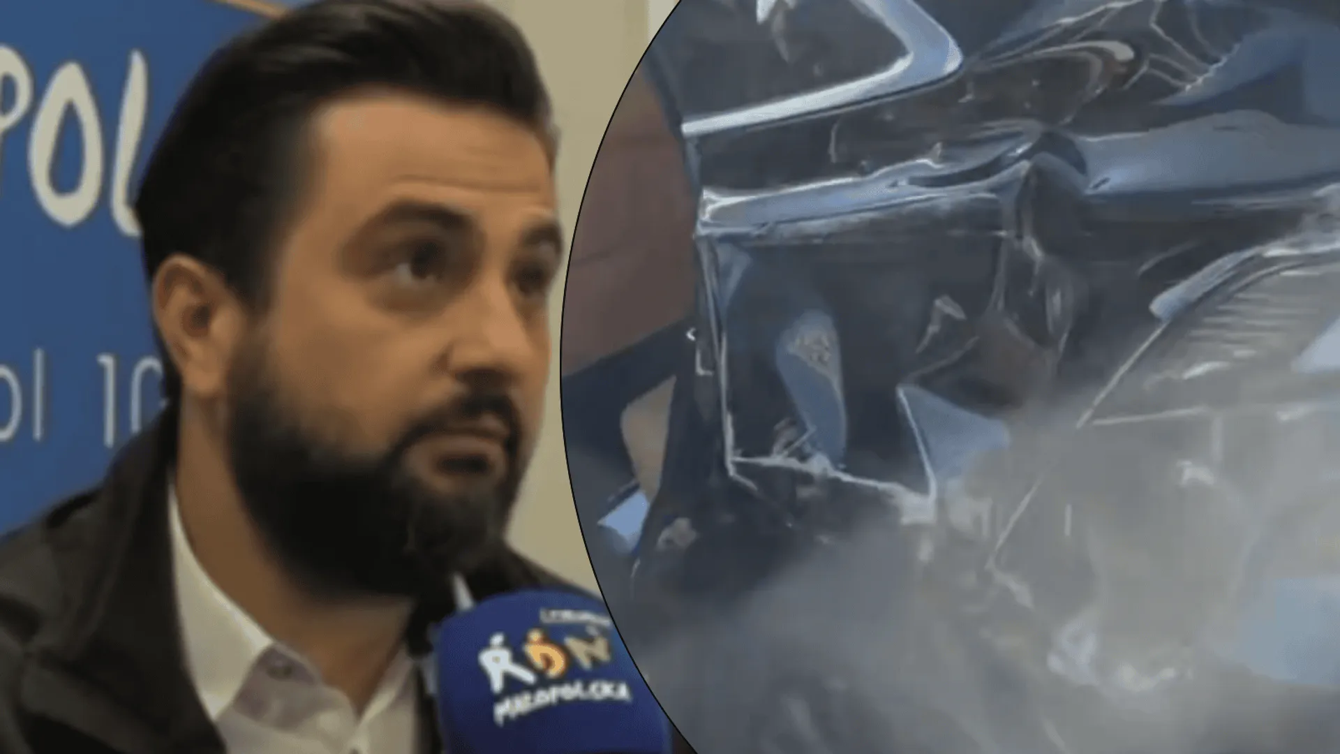 Poseł miał wypadek samochodowy