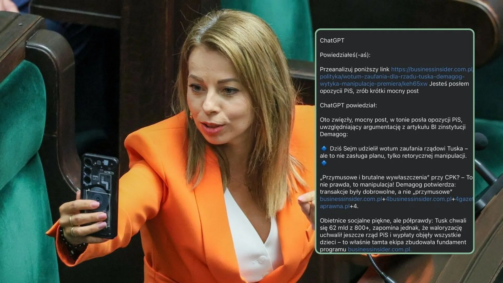 Posłanka chat