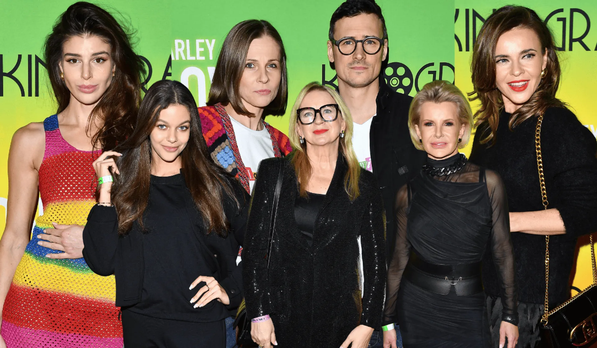 Gwiazdy na premierze filmu "Bob Marley One Love": Rogalska, Racewicz, Damięcki, Dankwa, Markowska