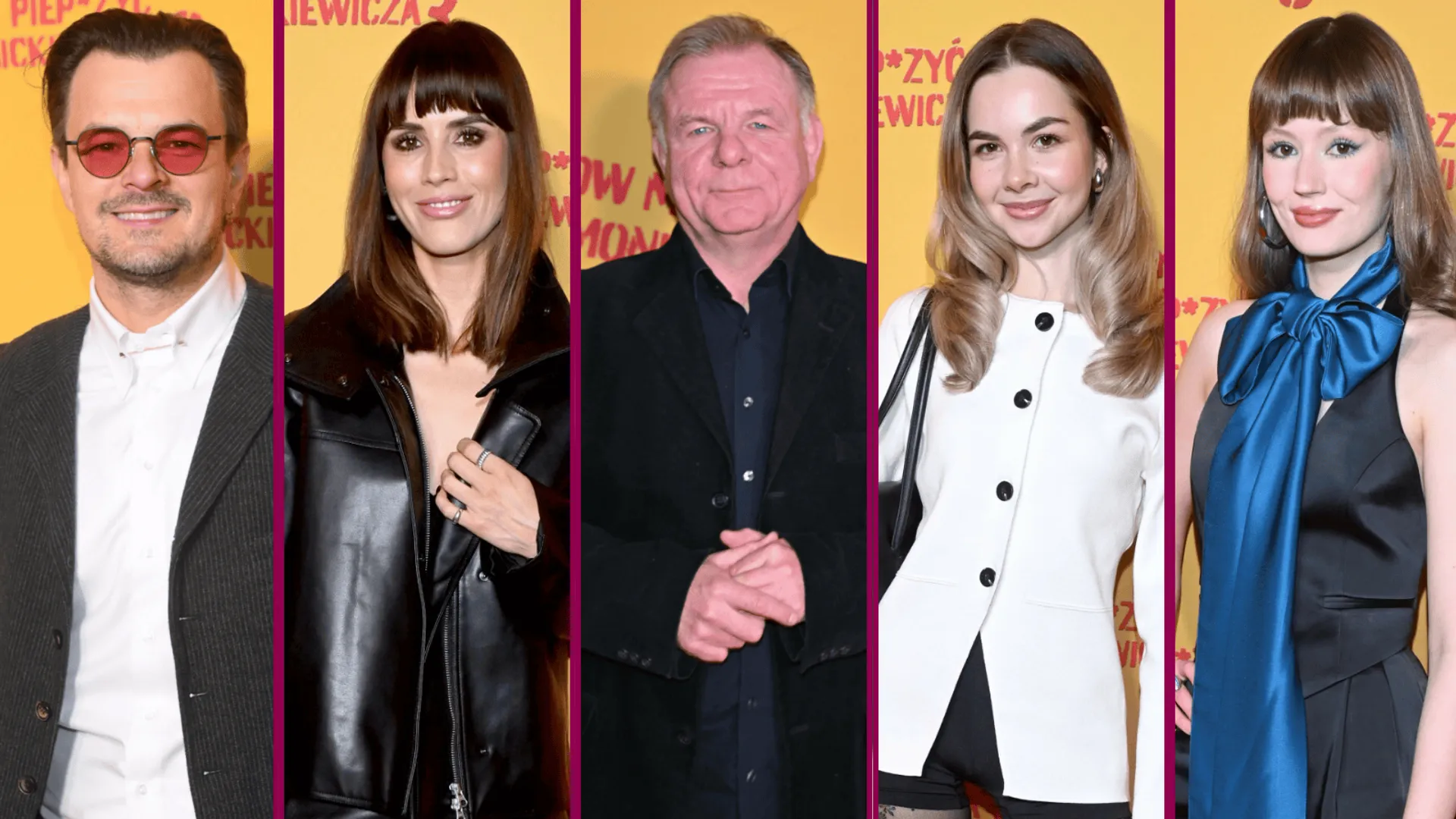 Premiera „Piep*zić Mickiewicza 3” w Warszawie. Grodzka, Ogrodnik, Gonciarz, Sosna- tak gwiazdy zaprezentowały się na ściance