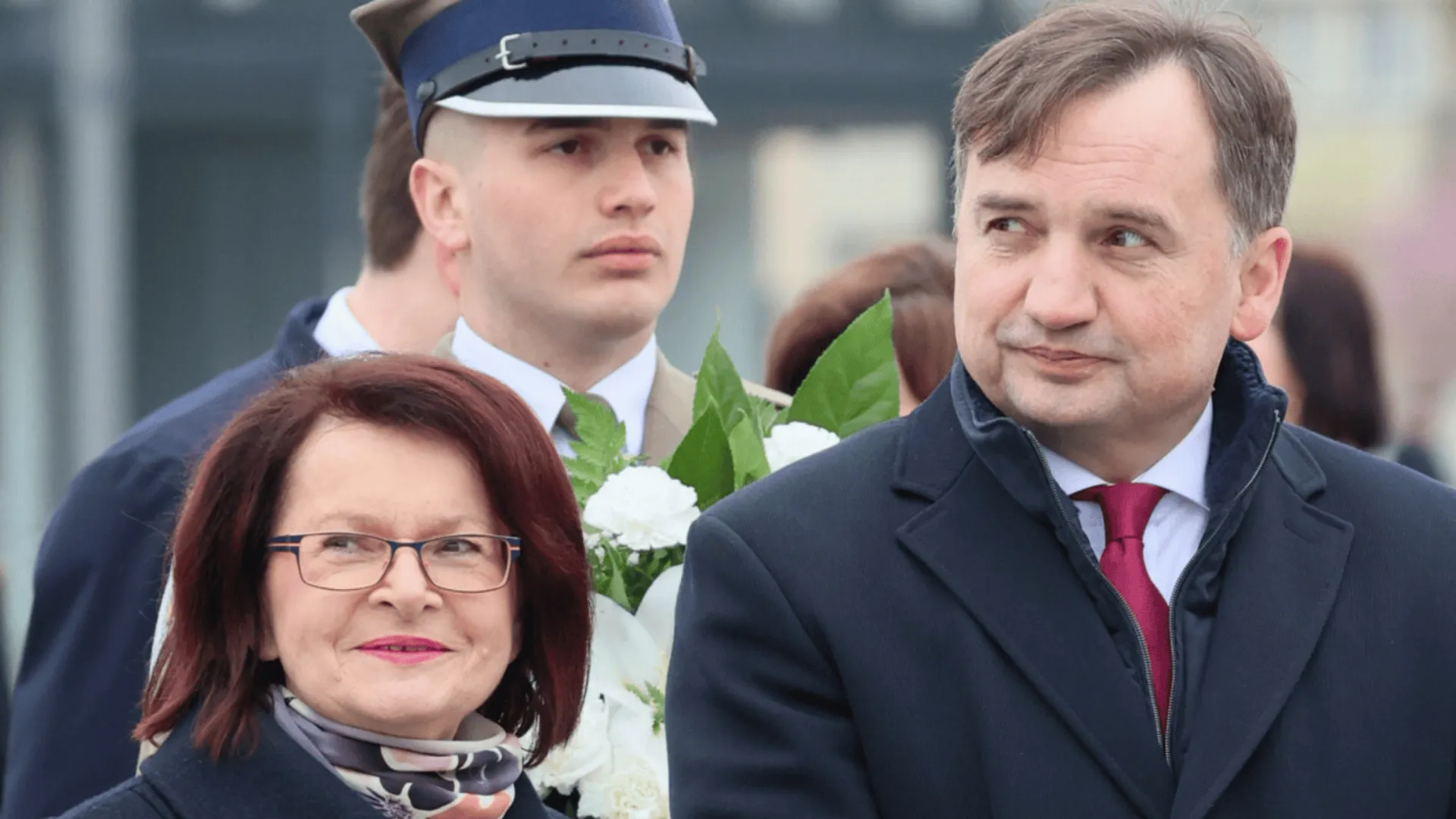 Maria Kurowska i Zbigniew Ziobro