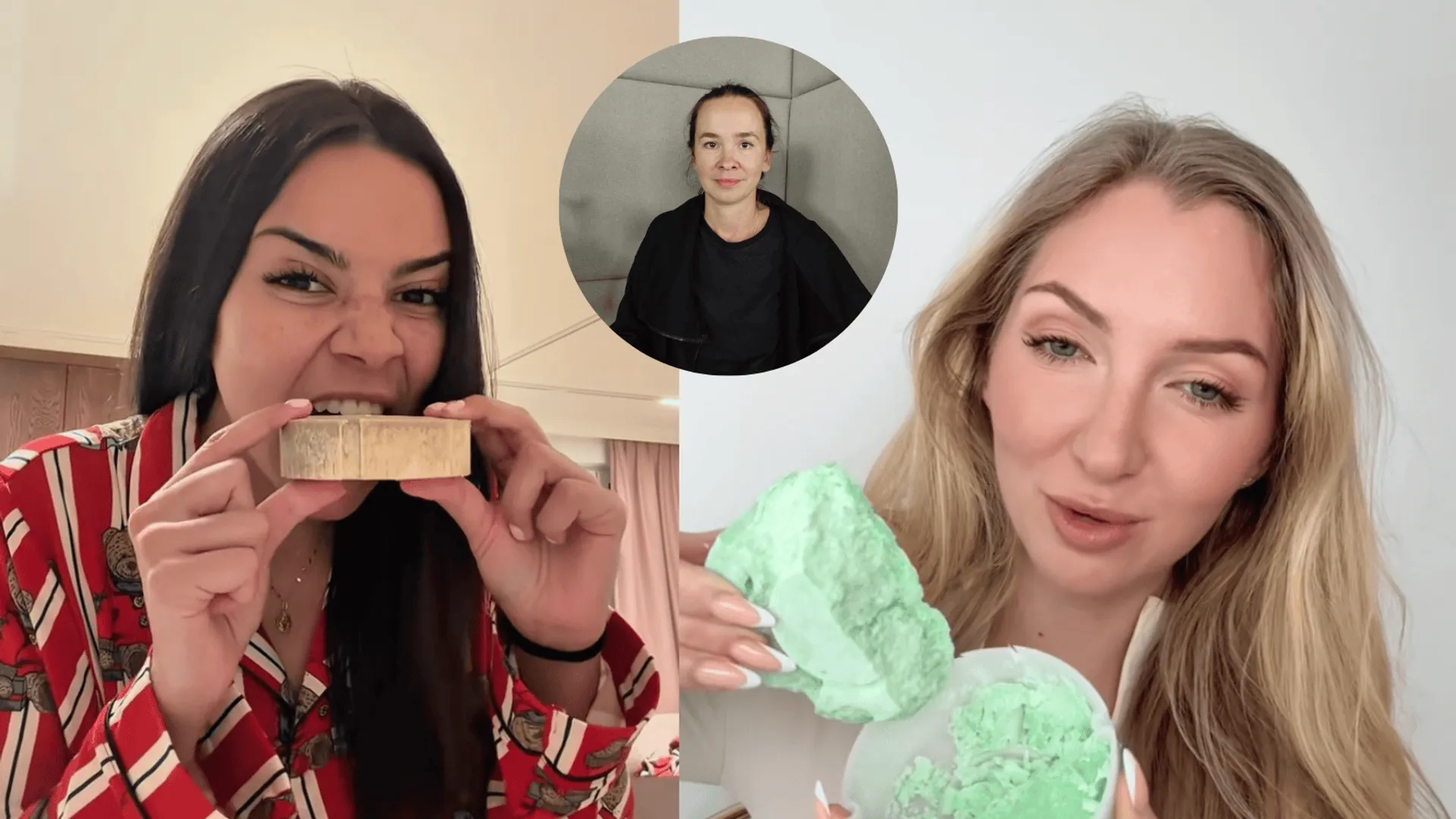 Influencerki jedzą końskie przysmaki