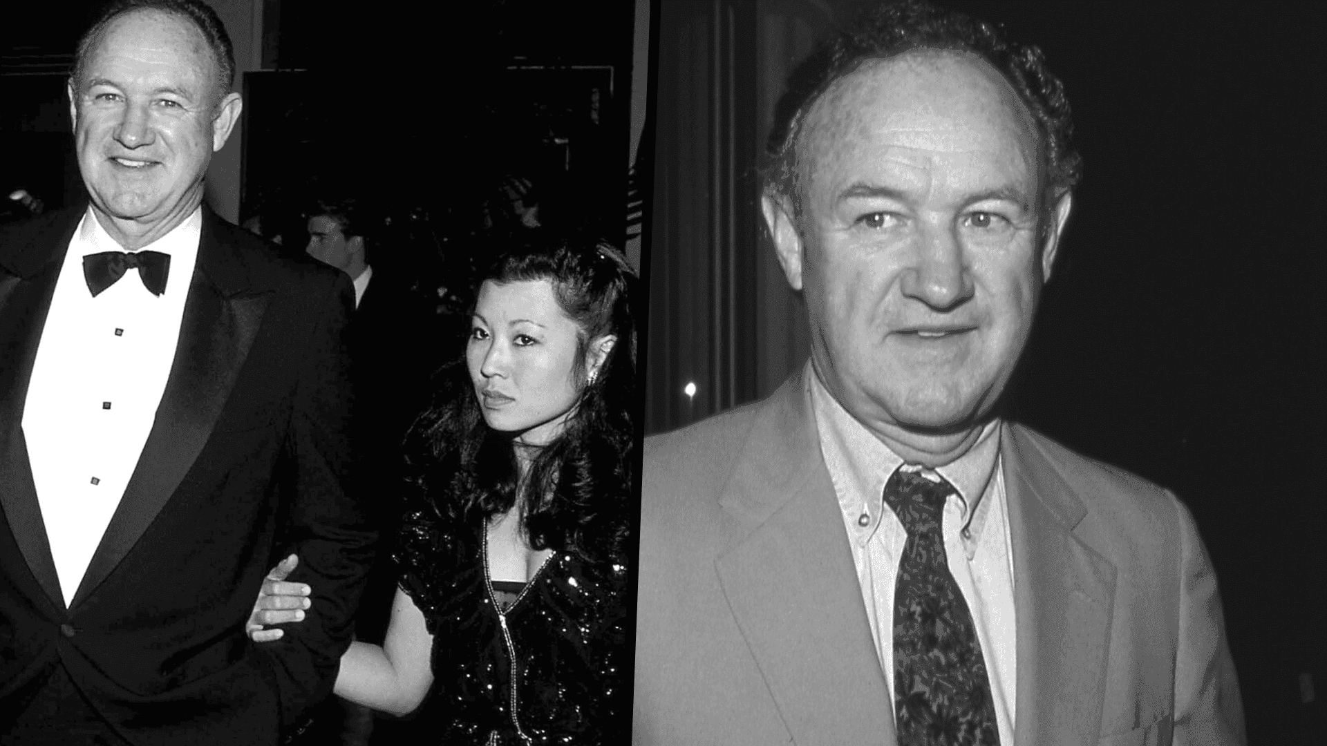 Gene Hackman z żoną