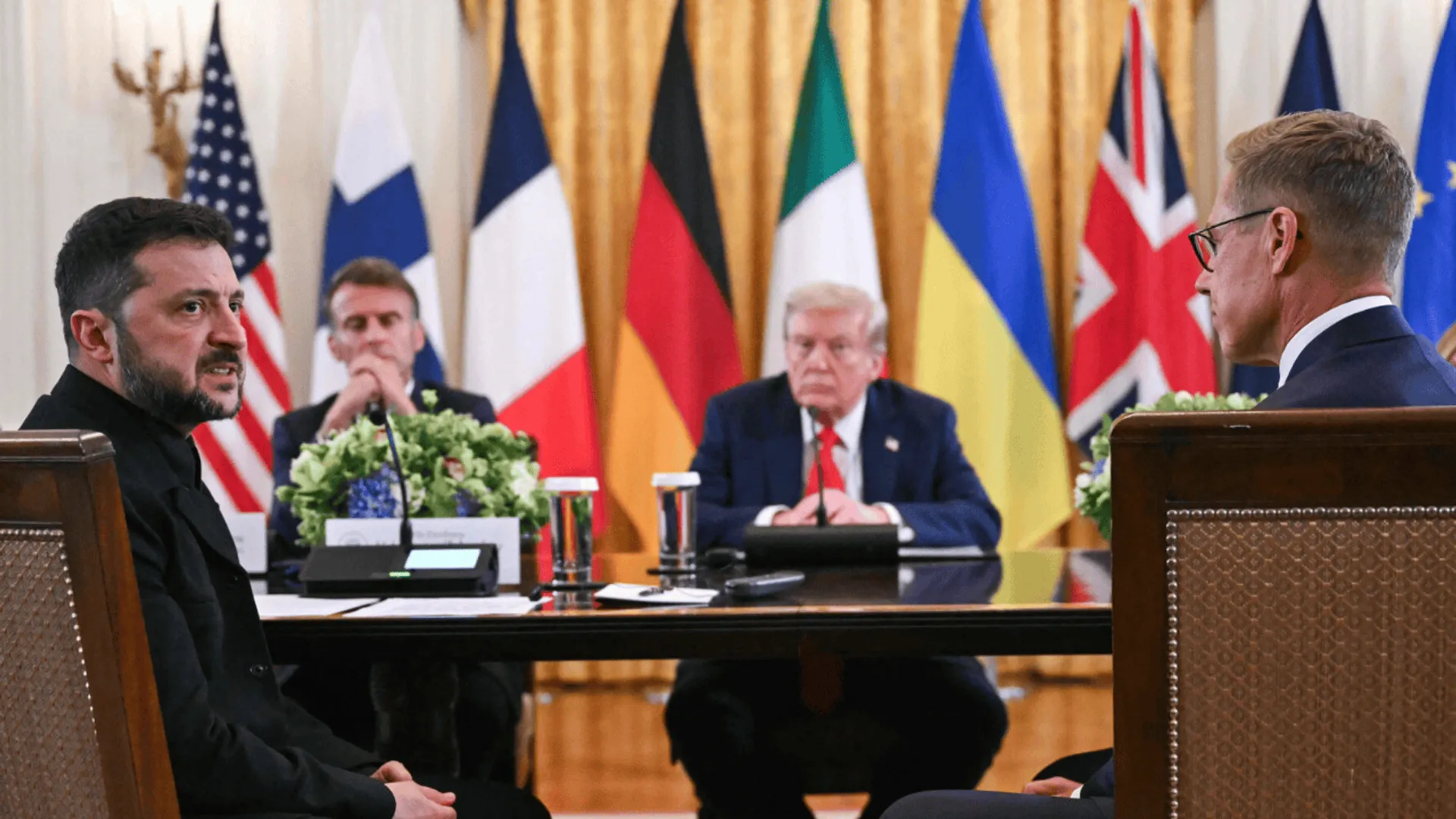 Wołodymyr Zełenski i Donald Trump