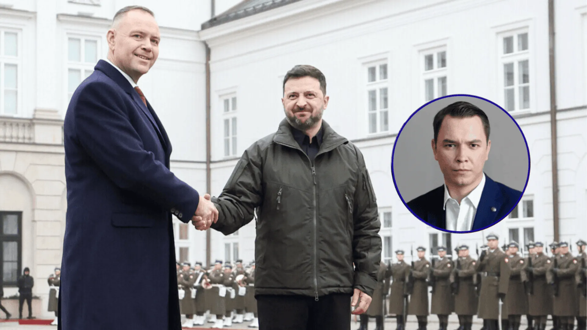 Karol Nawrocki, Wołodymyr Zełeński, Marek Stefan
