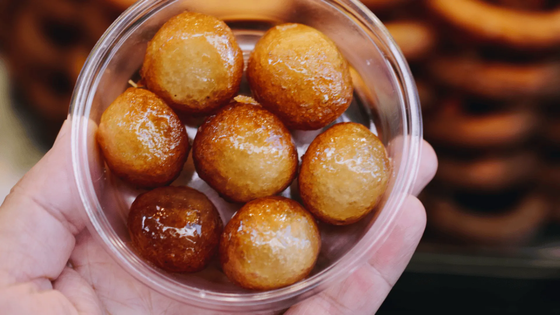 Lokma - tureckie pączki w syropie - przepis krok po kroku