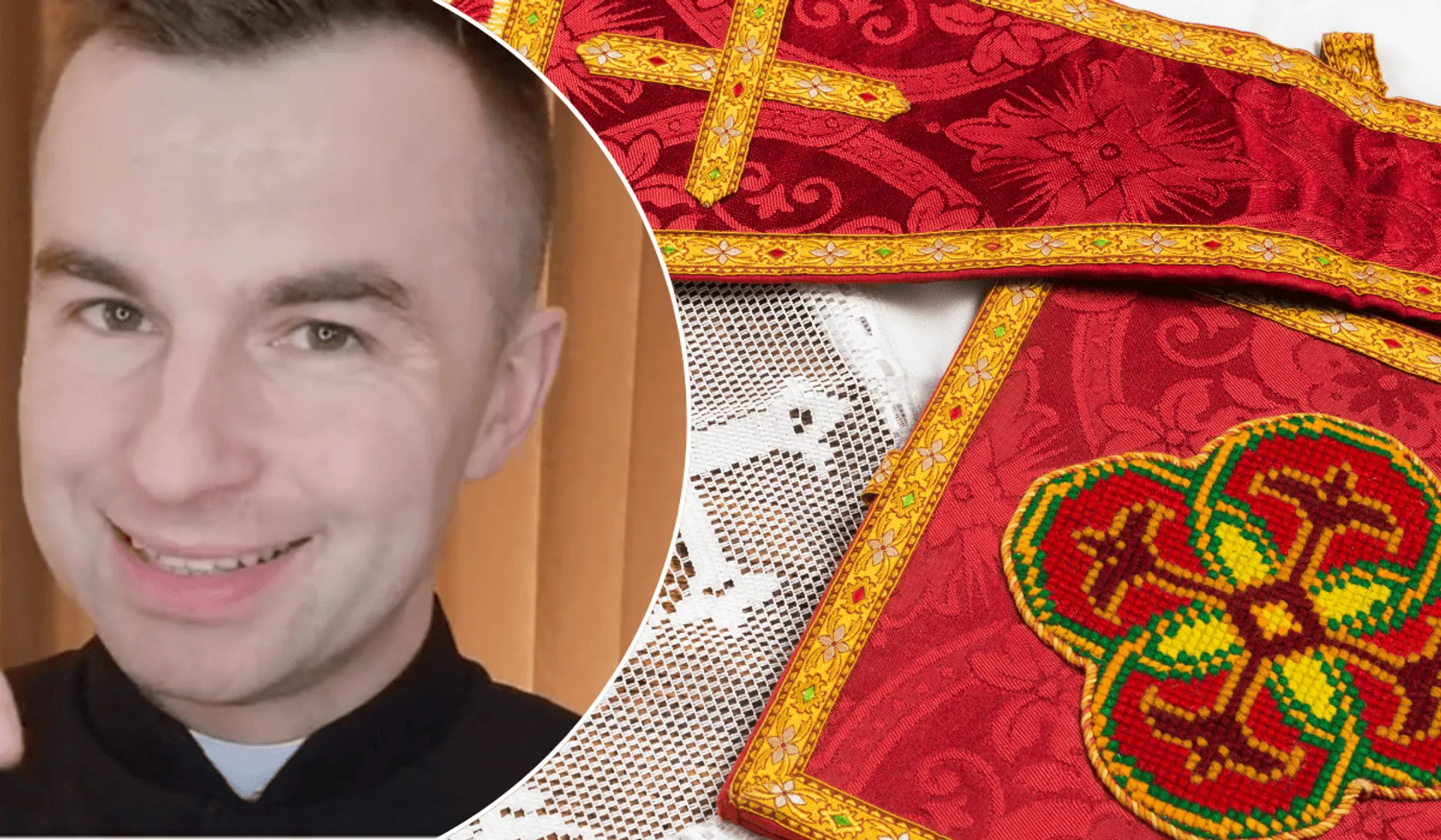 Ksiądz Sebastian Picur, strój kapłański