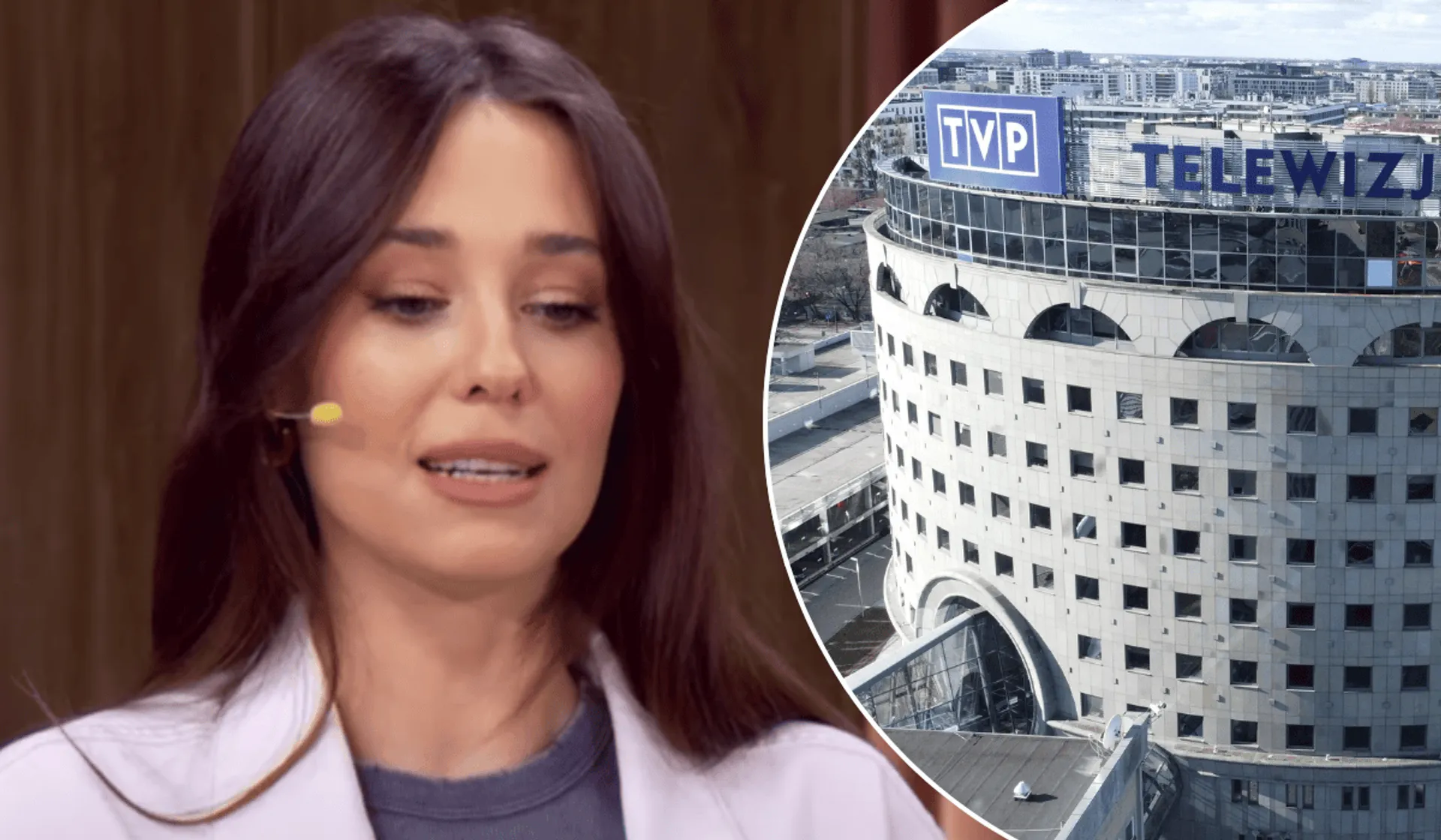 Izabella Krzan, siedziba TVP