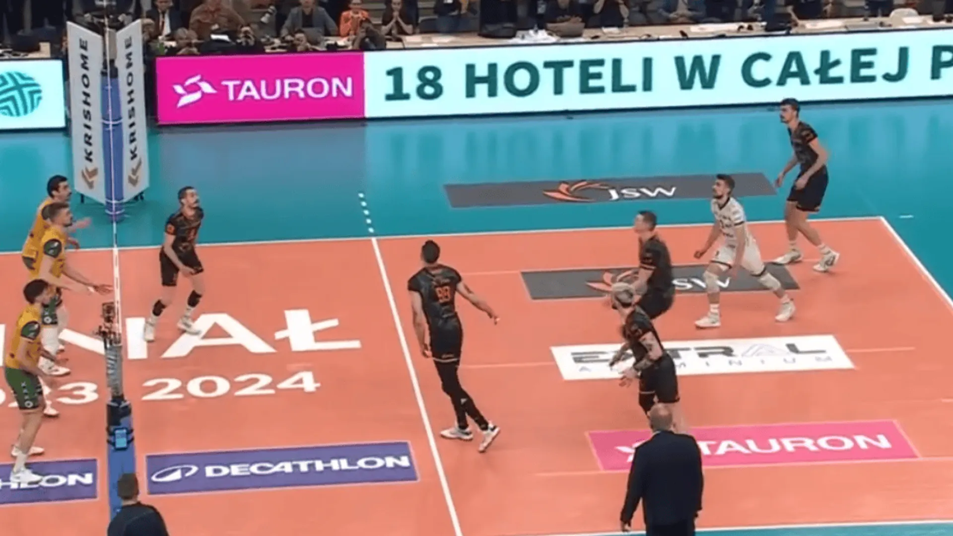 Mecz Jastrzębski Węgiel - Aluron CMC Warta Zawiercie