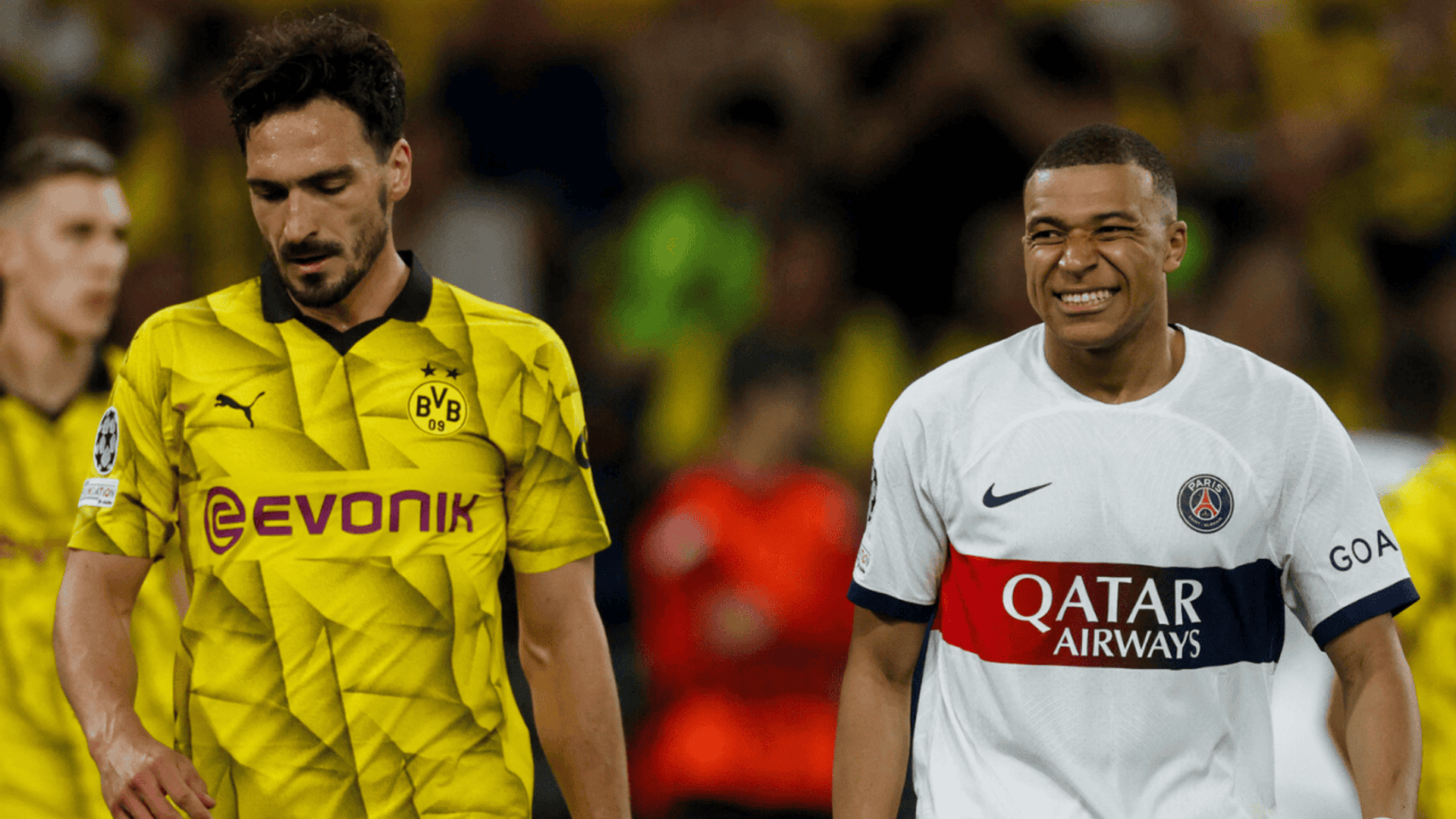 Matts Hummels i Kylian Mbappe