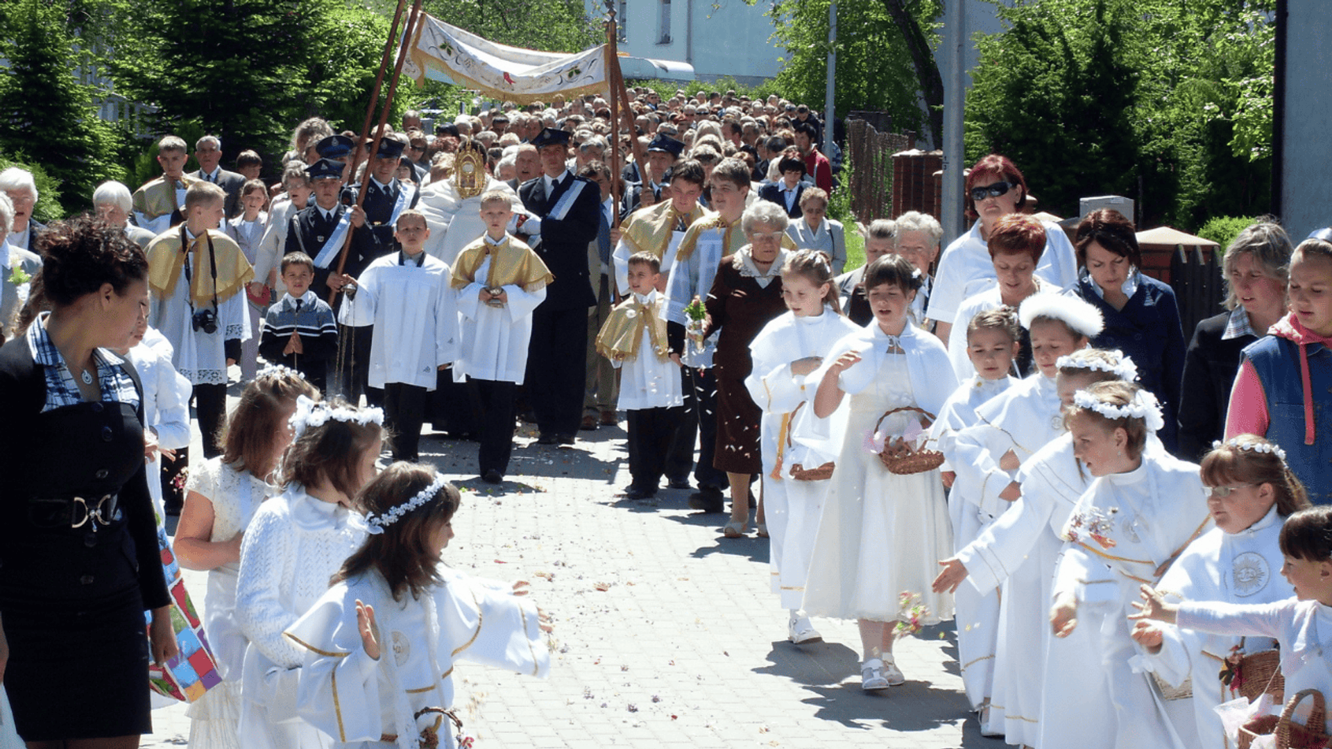 boże ciało procesja