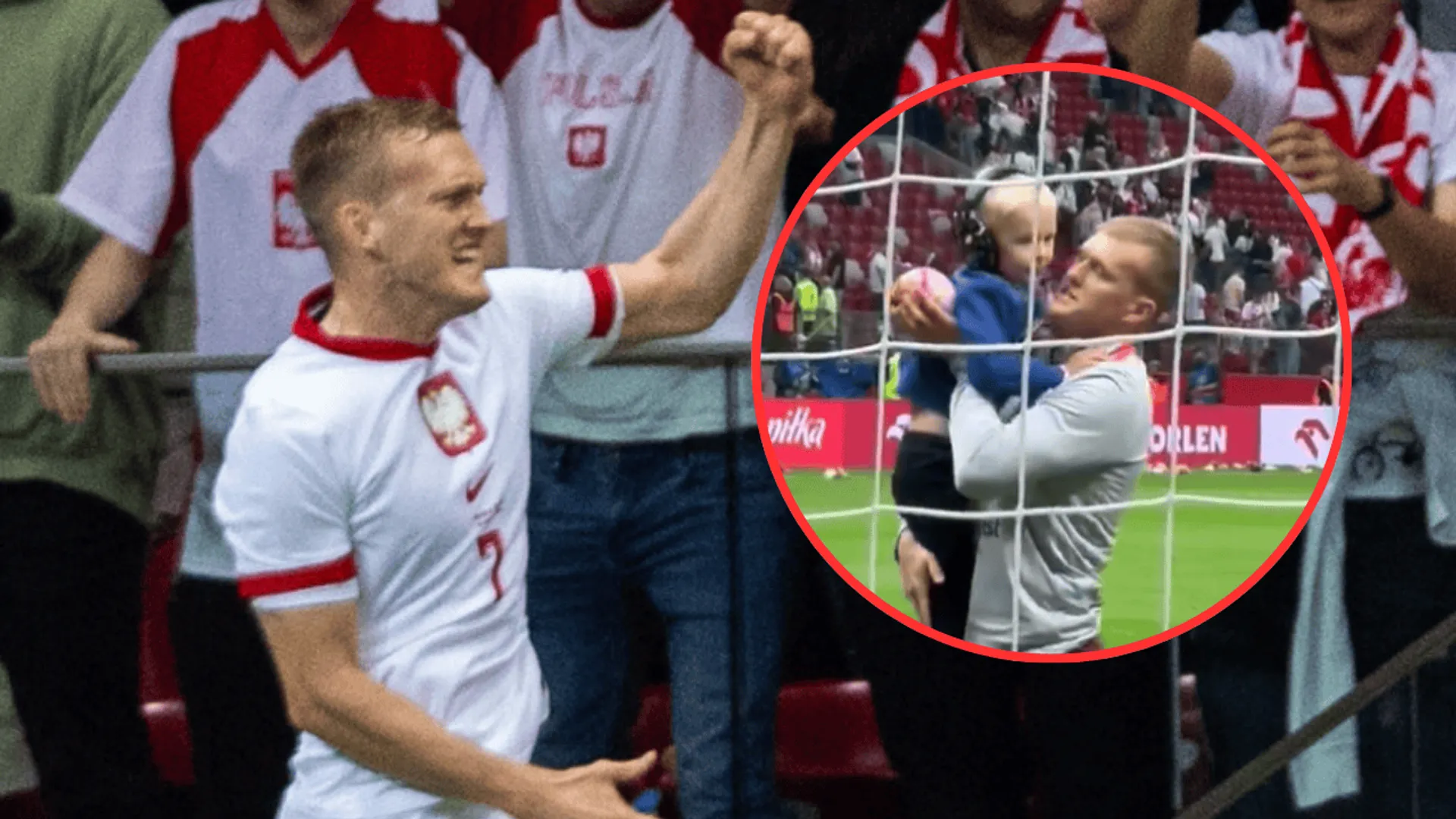 Wzruszające sceny na Narodowym. Kontuzjowany Świderski zachwycił kibiców